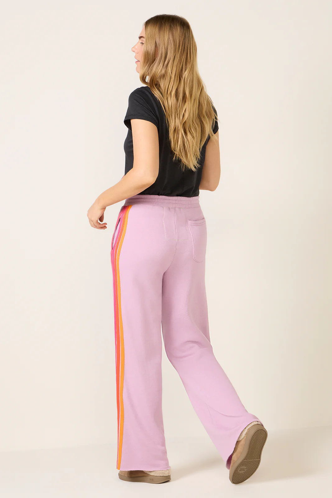 5 Stripe Wide Leg Sweatpant - Image 4