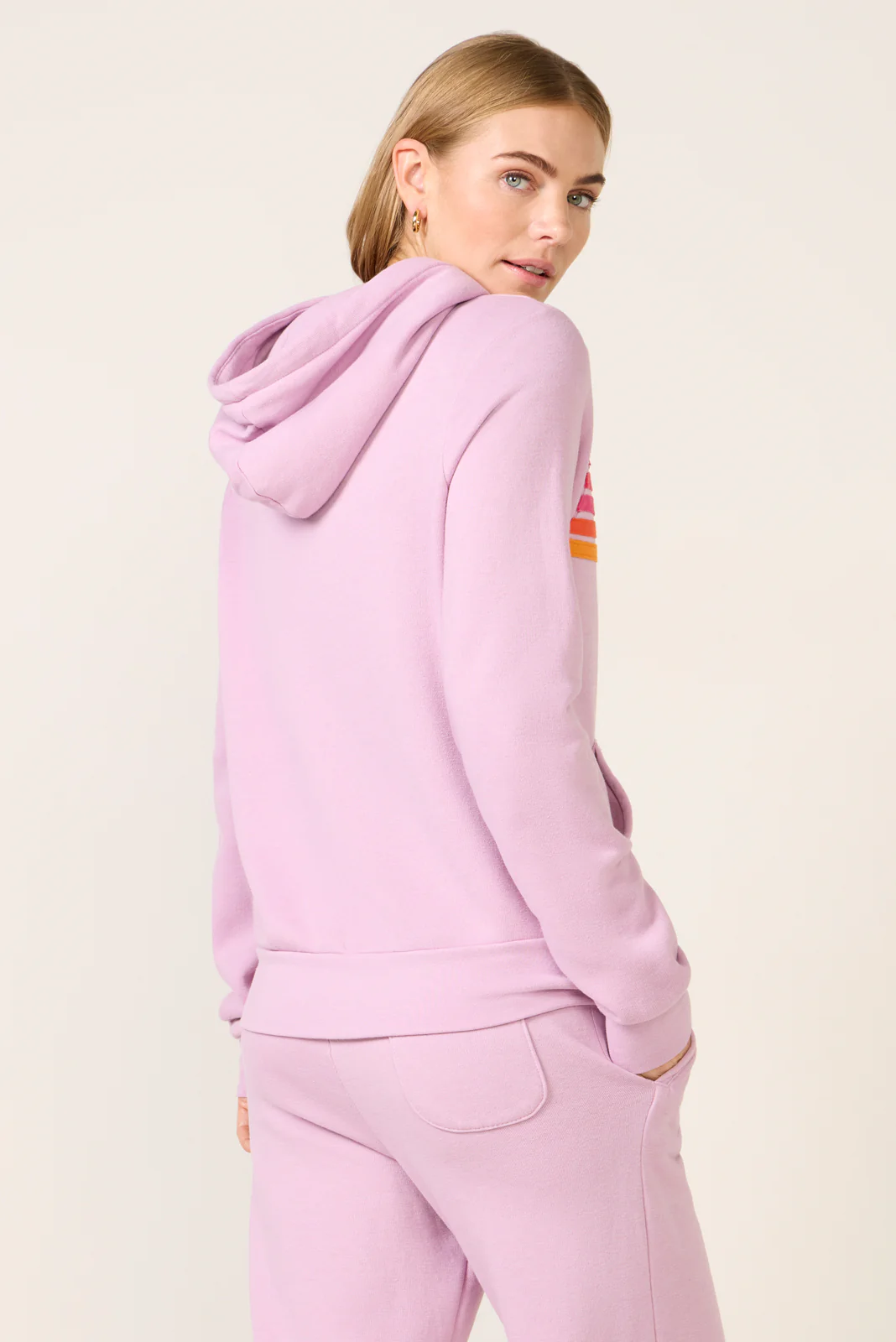 5 Stripe Zip Hoodie - Image 4