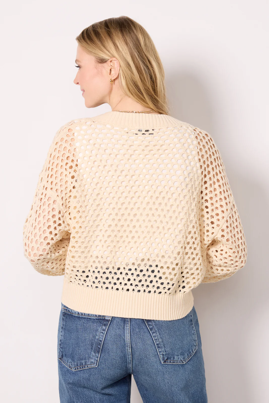 Abi Open Knit Cardigan - Image 4