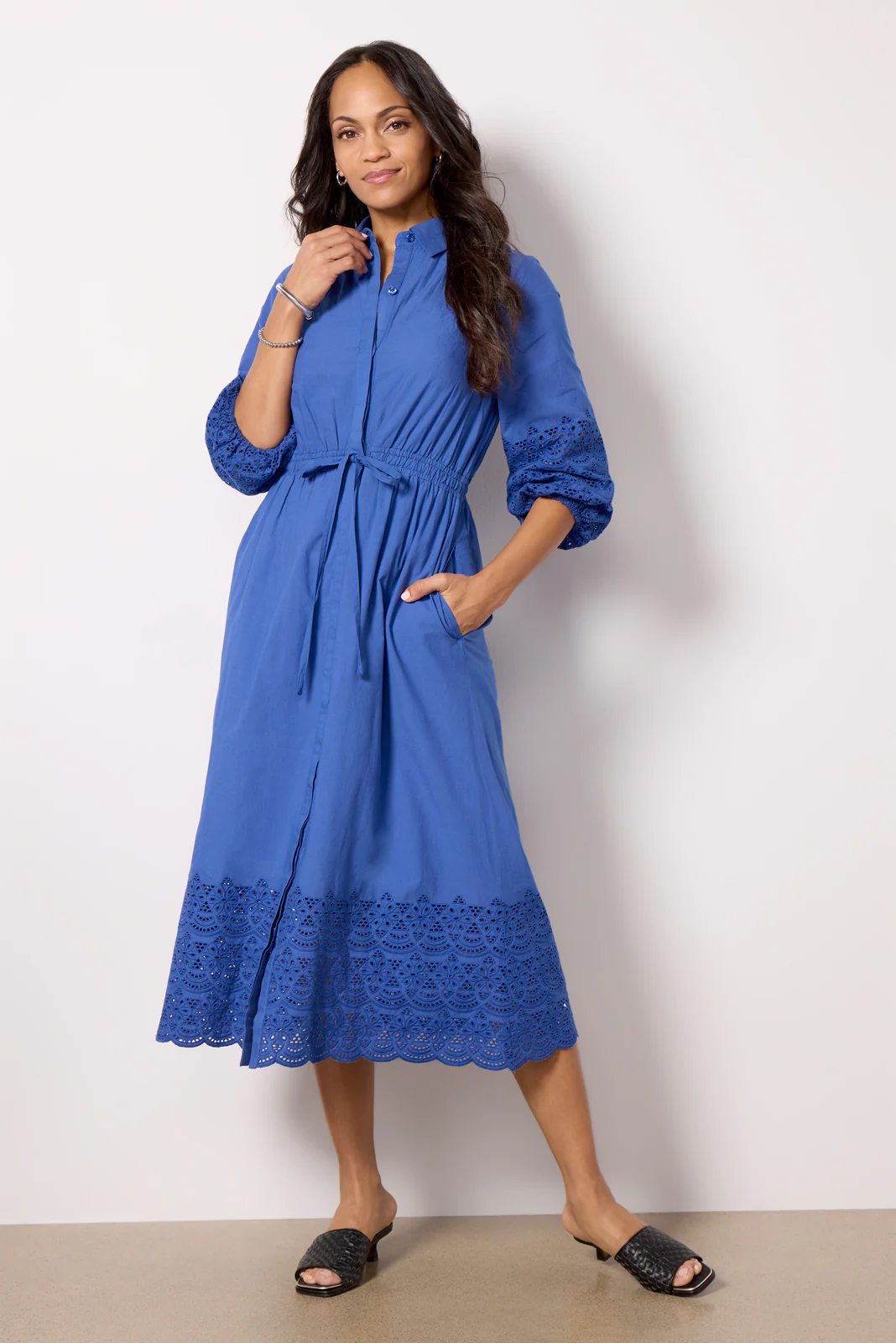Addison Eyelet Dress - Image 5