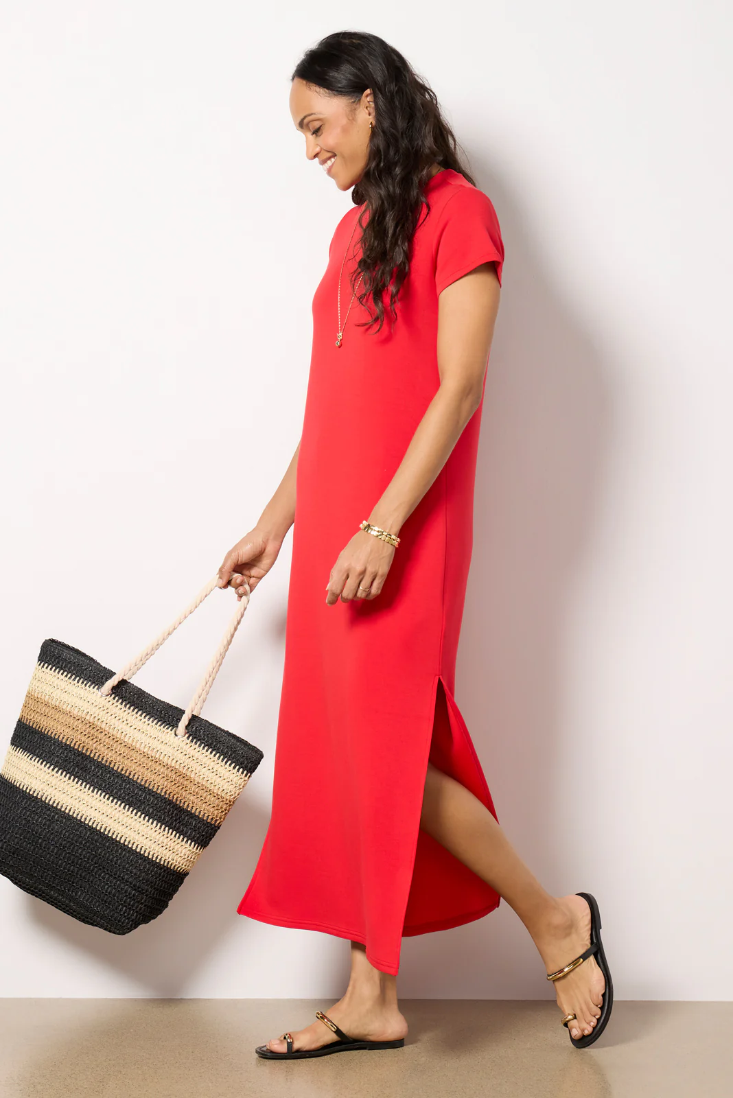 AirEssentials Maxi T Shirt Dress
