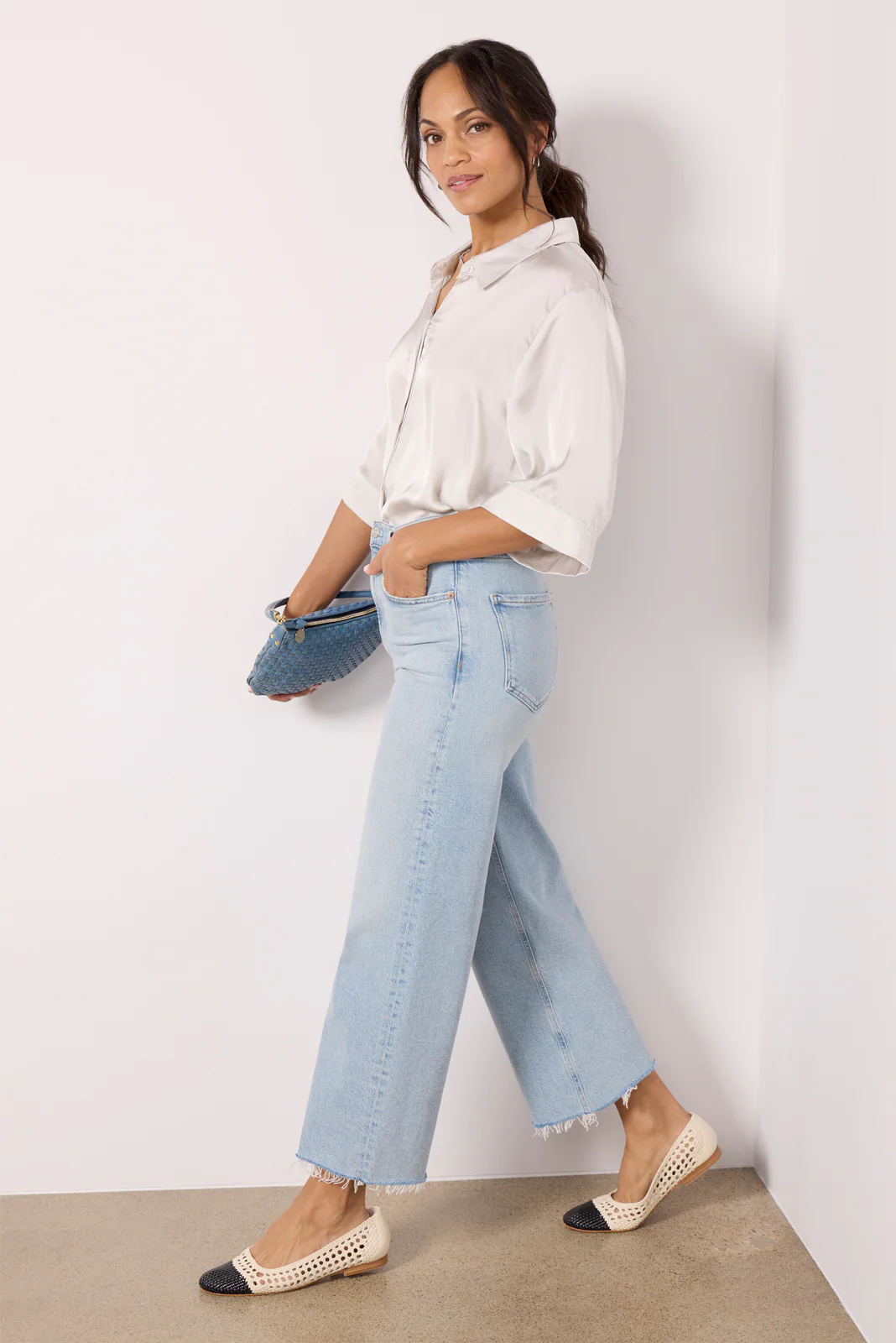 Aly Satin Shirt - Image 2