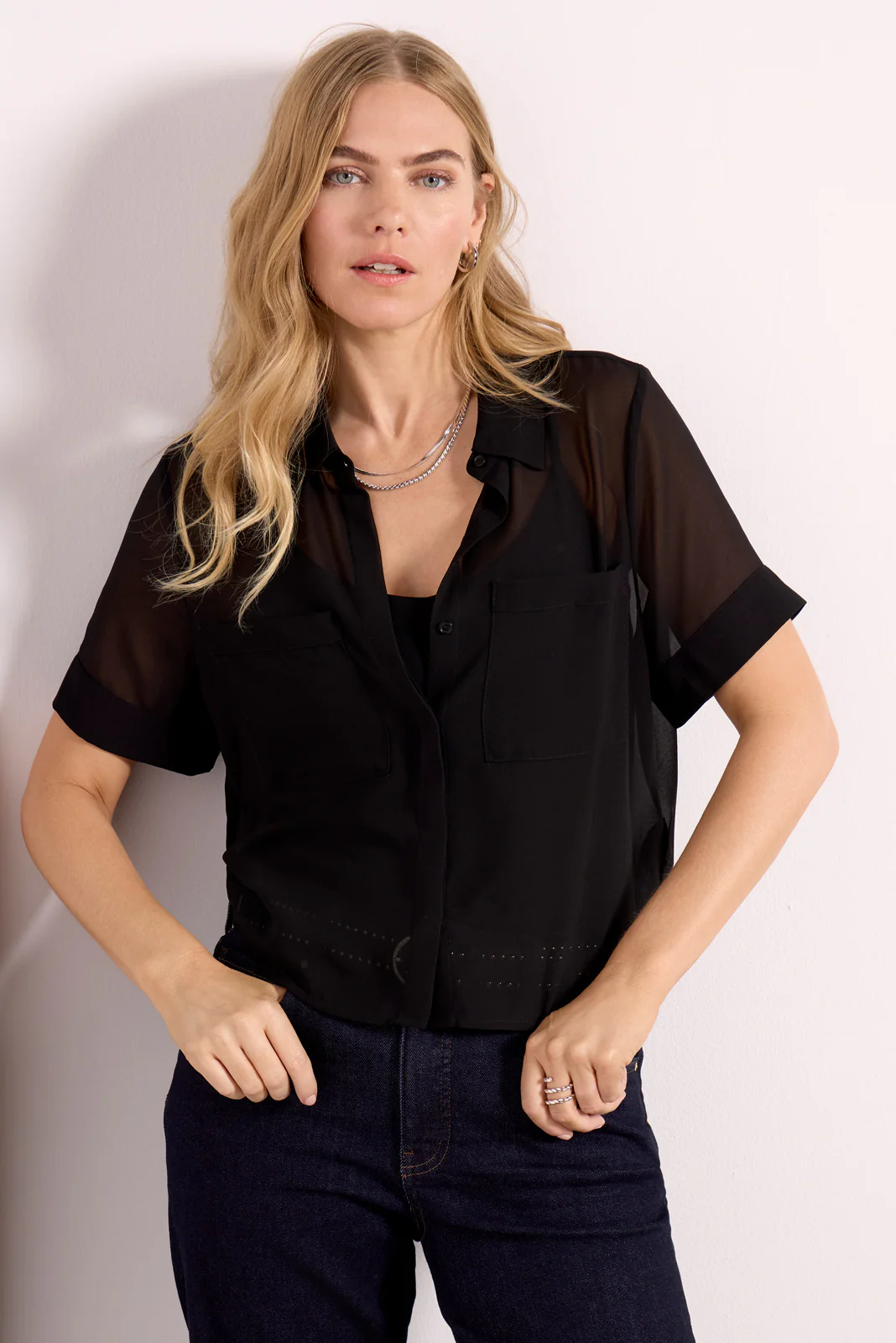 Aly Sheer Shirt