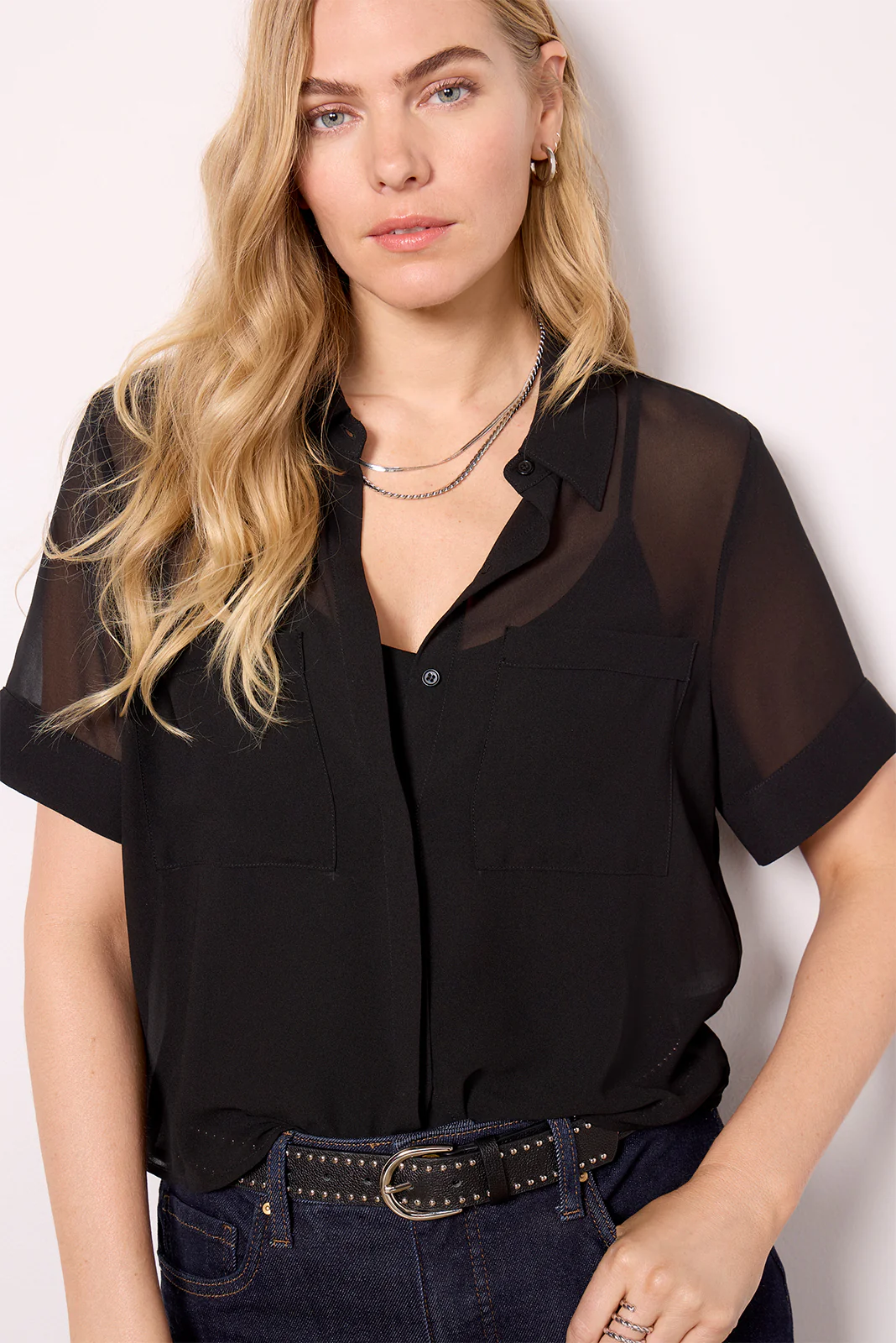 Aly Sheer Shirt - Image 3