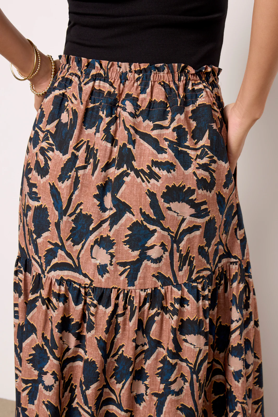 Andie Tiered Maxi Skirt - Image 4