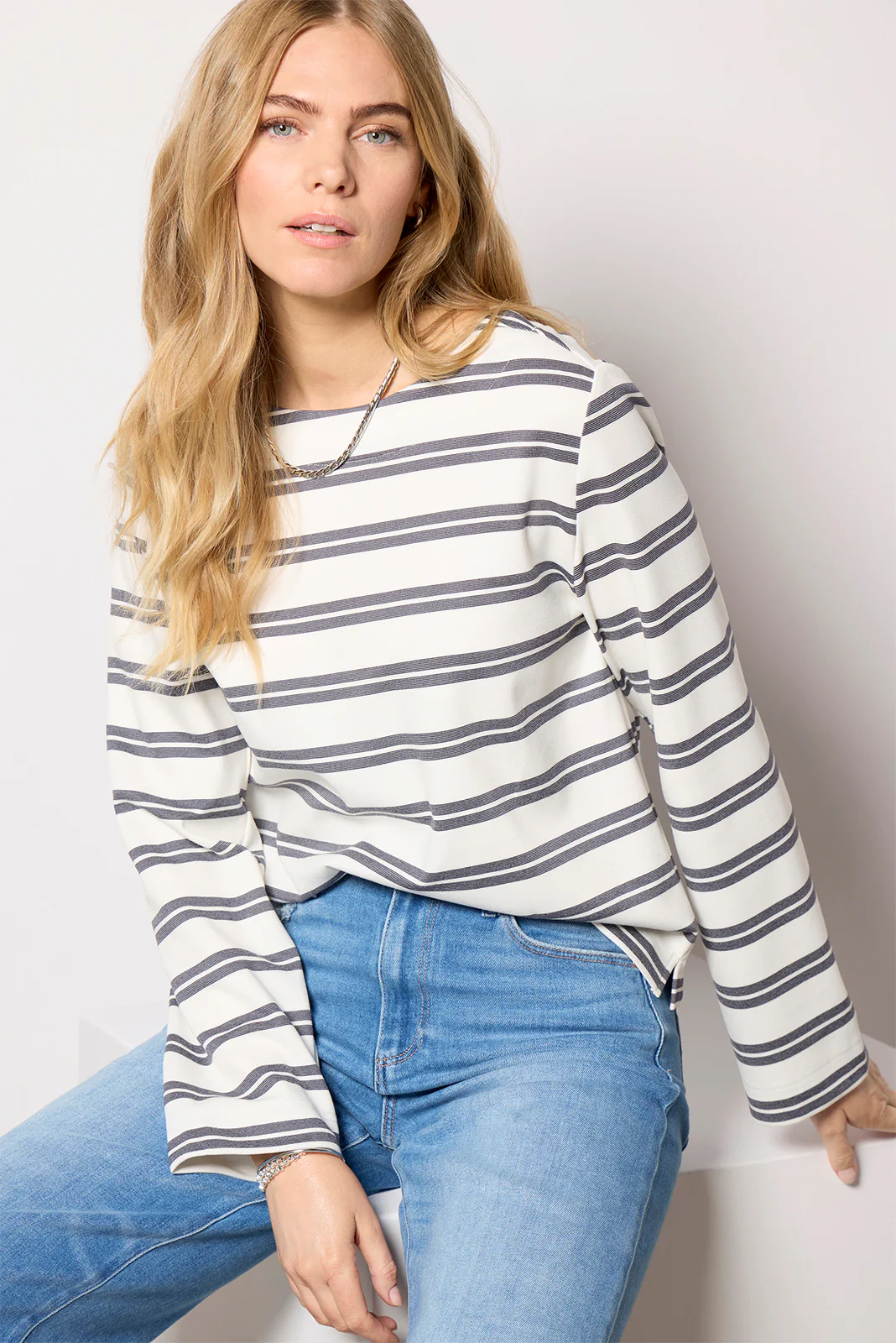 Ariel Mariner Stripe Long Sleeve