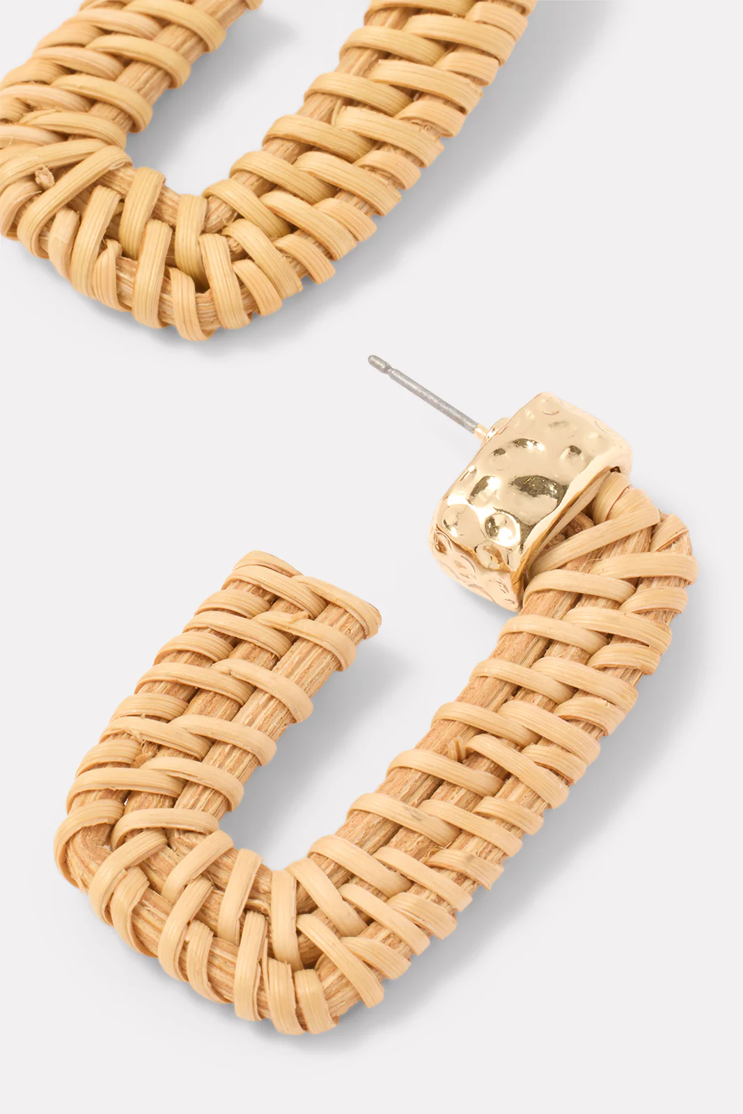Avila Basket Weave Hoops - Image 2