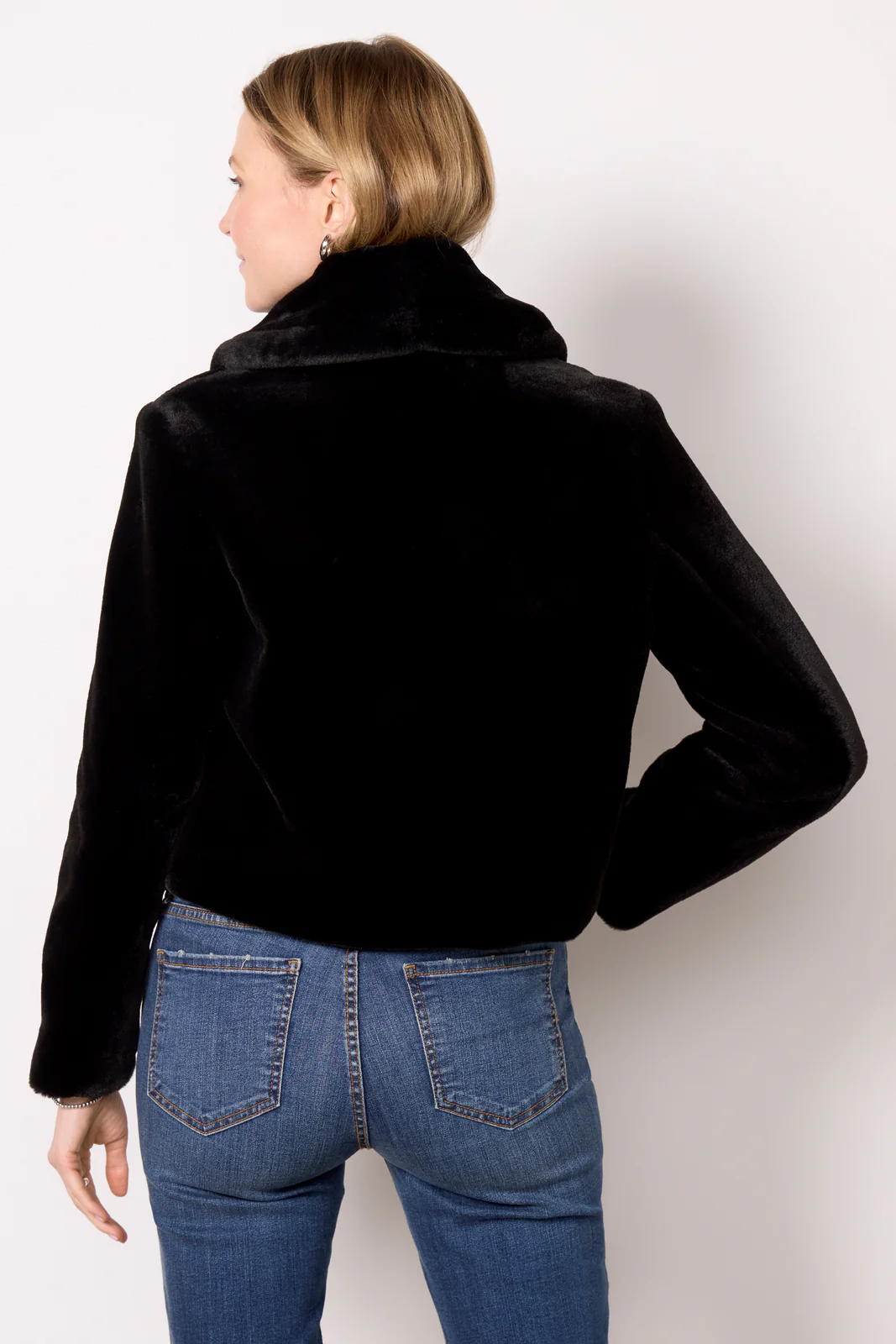 Be My Guest Faux Fur Jacket - Image 4