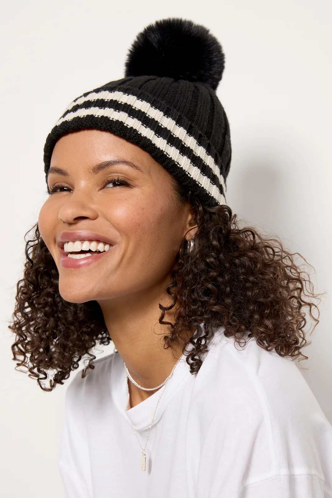 Blaine Varsity Pom Beanie - Image 4