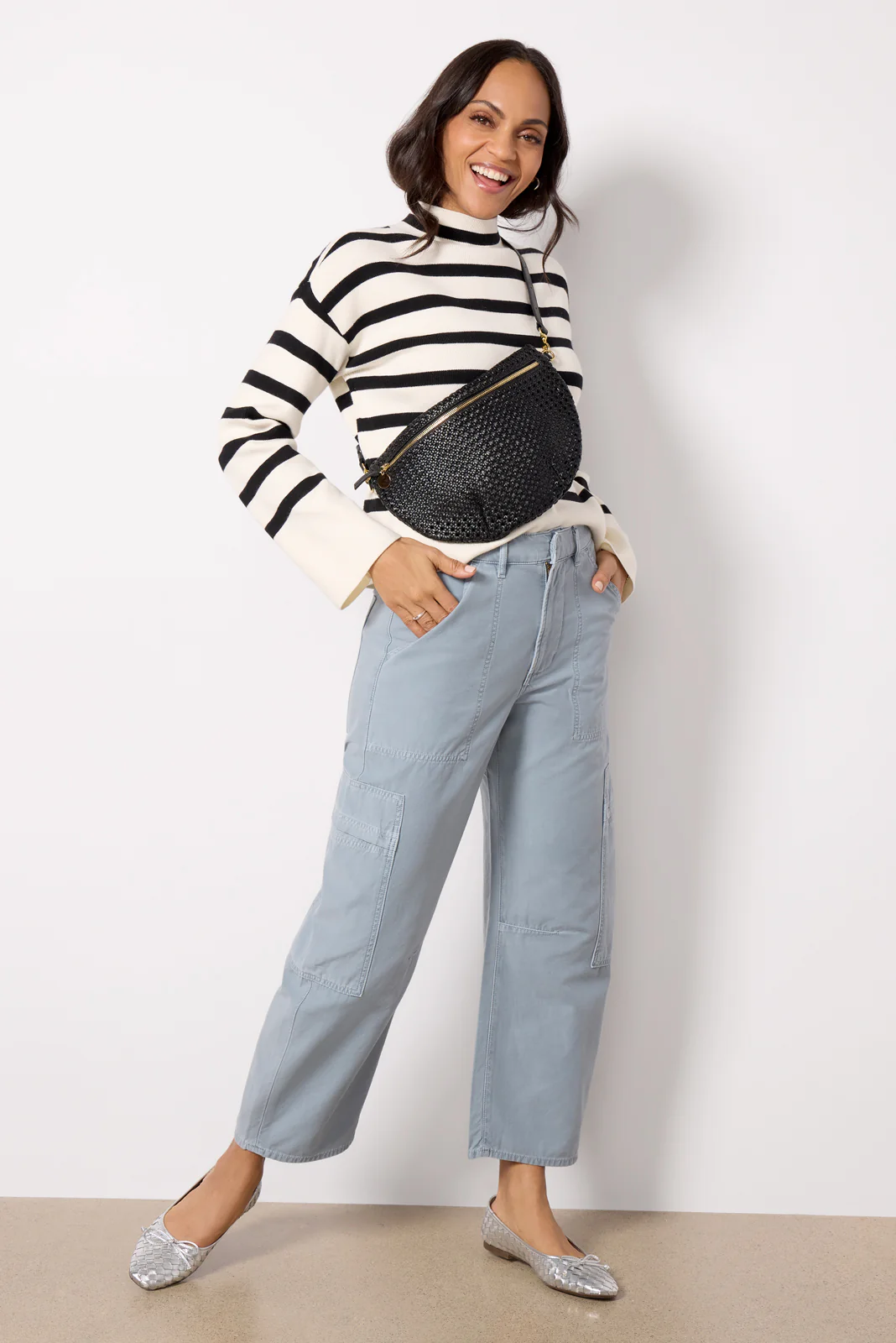 Bonnie Mock Neck Pullover - Image 2