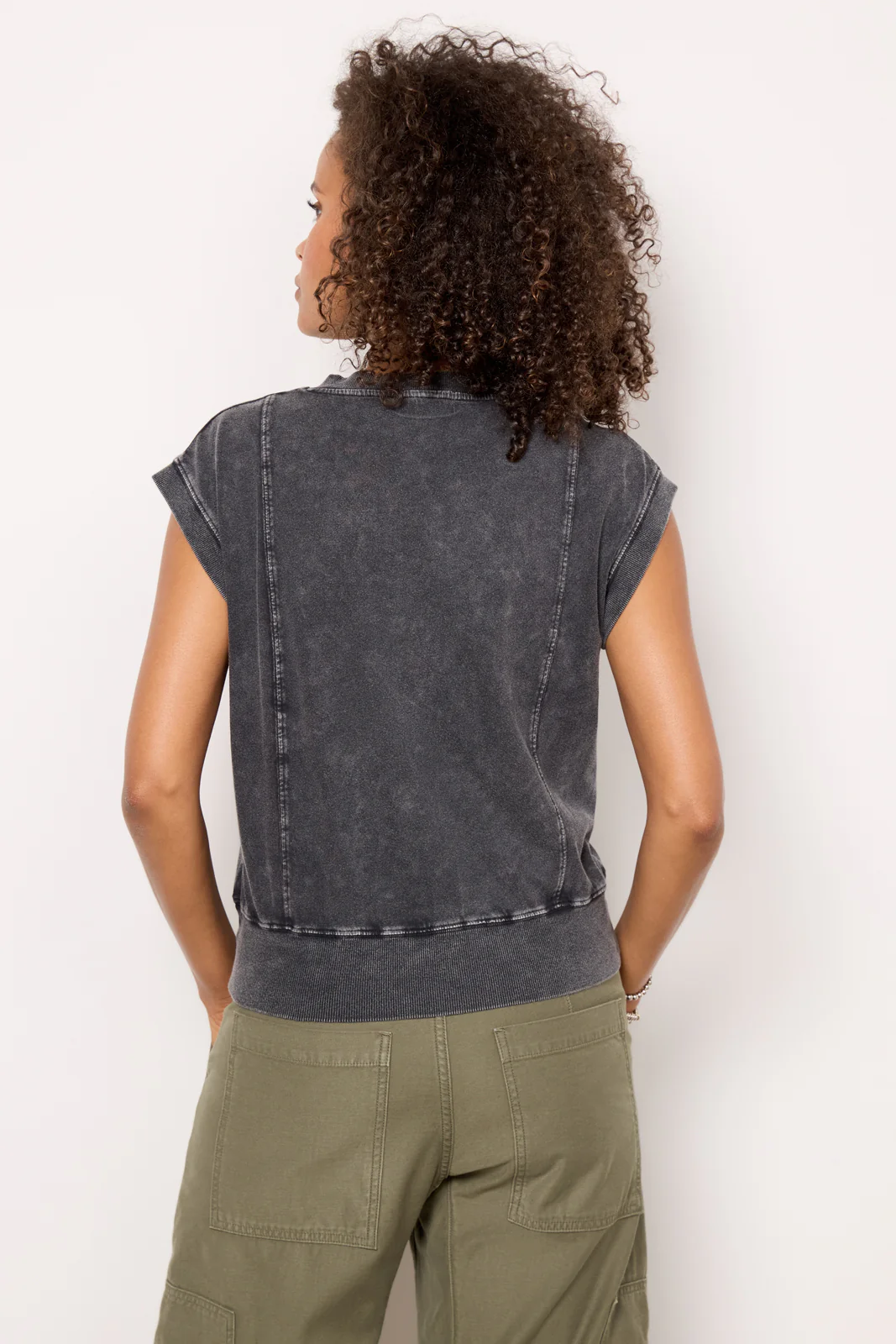 Caroline Seamed Muscle Top - Image 4