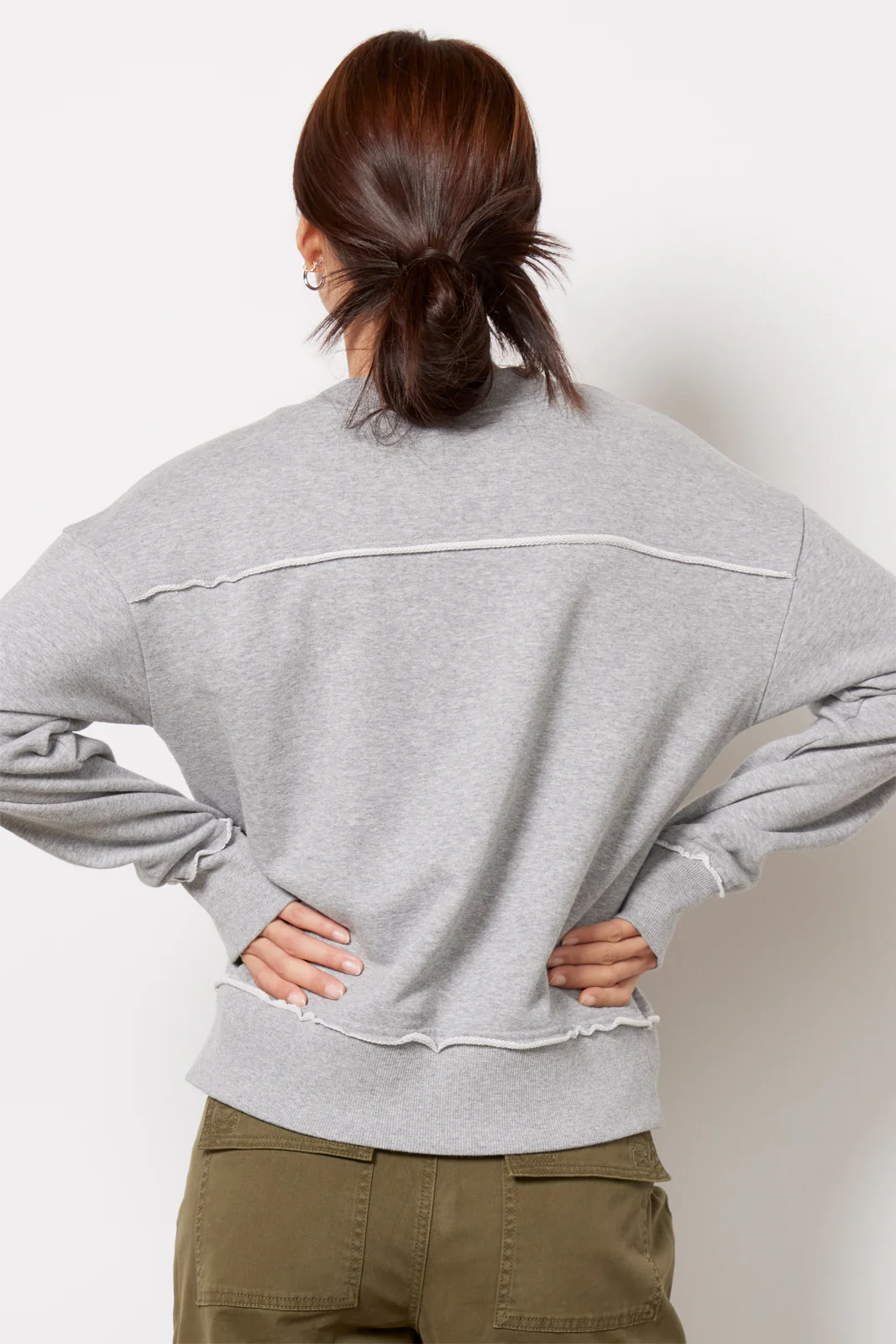 Charlotte Washed Pocket Crew - Image 3