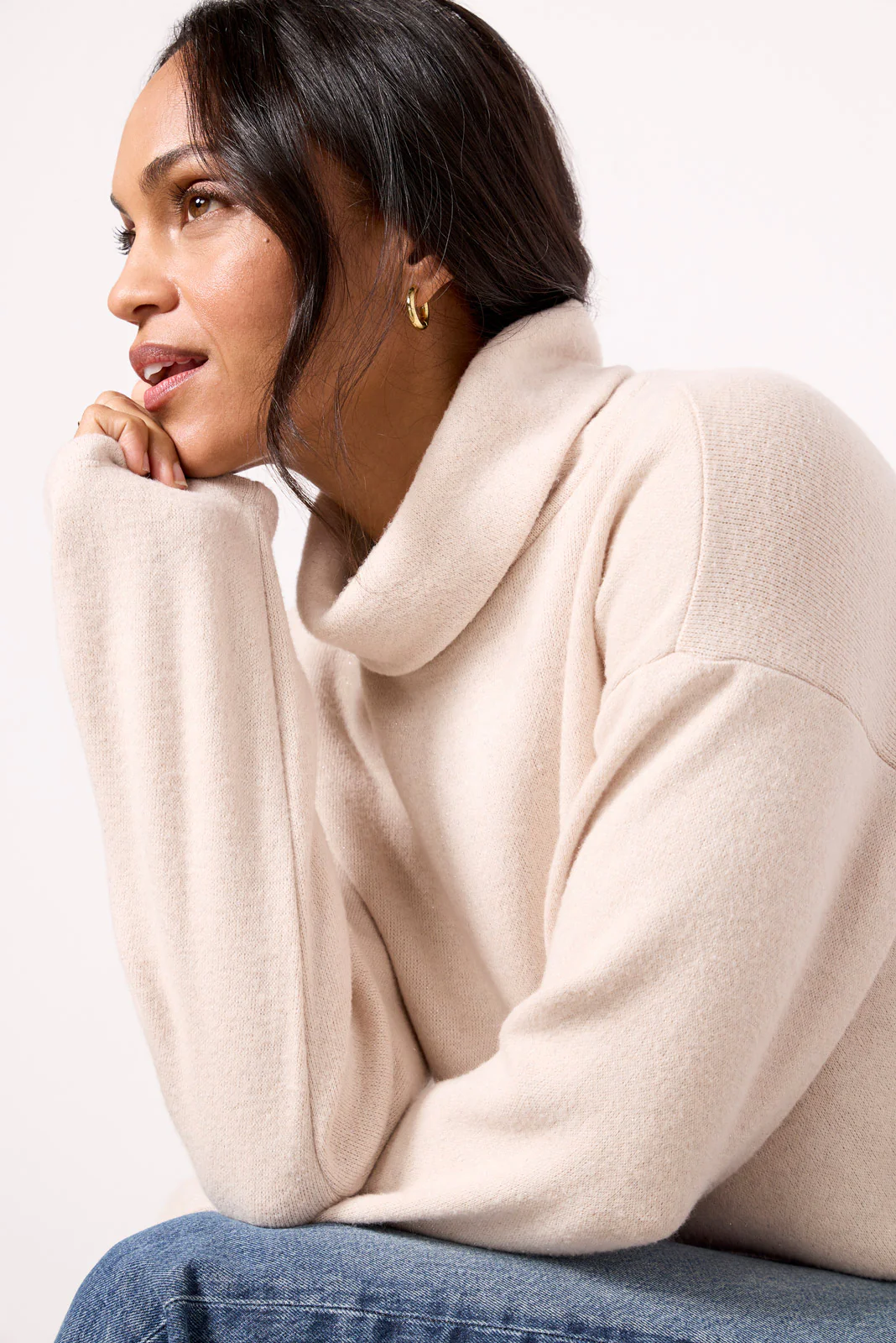 Cozy Lurex Popover - Image 3