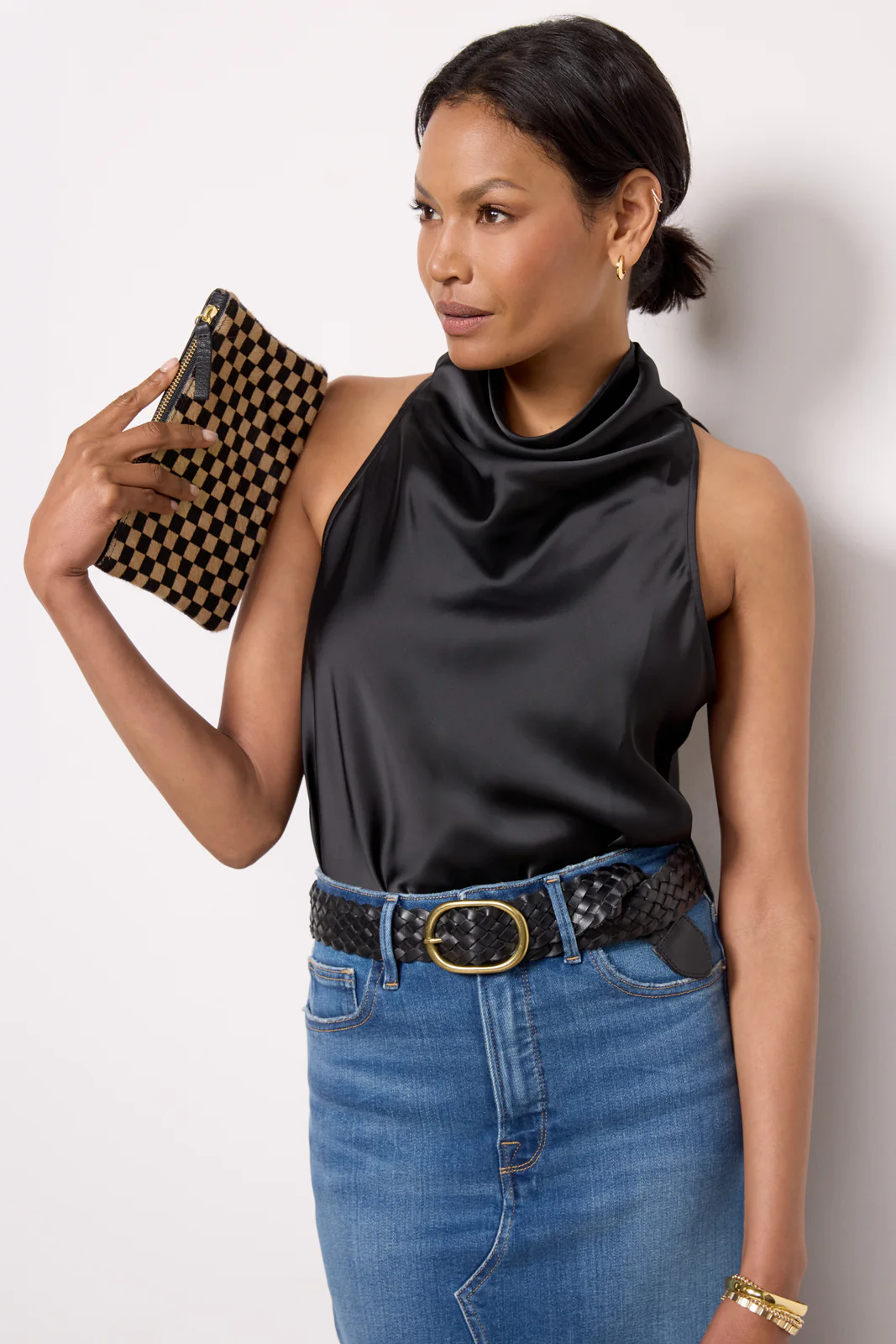 Cute On Me Satin Top - Image 3