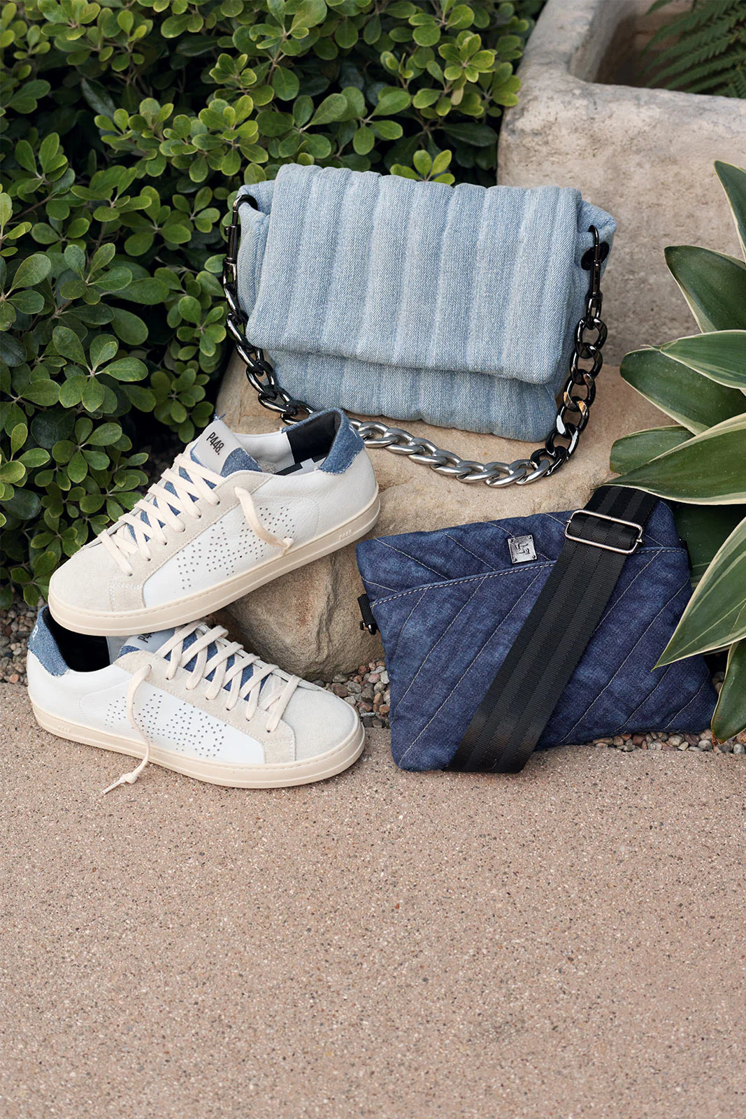 Denim Bar Bag - Image 6