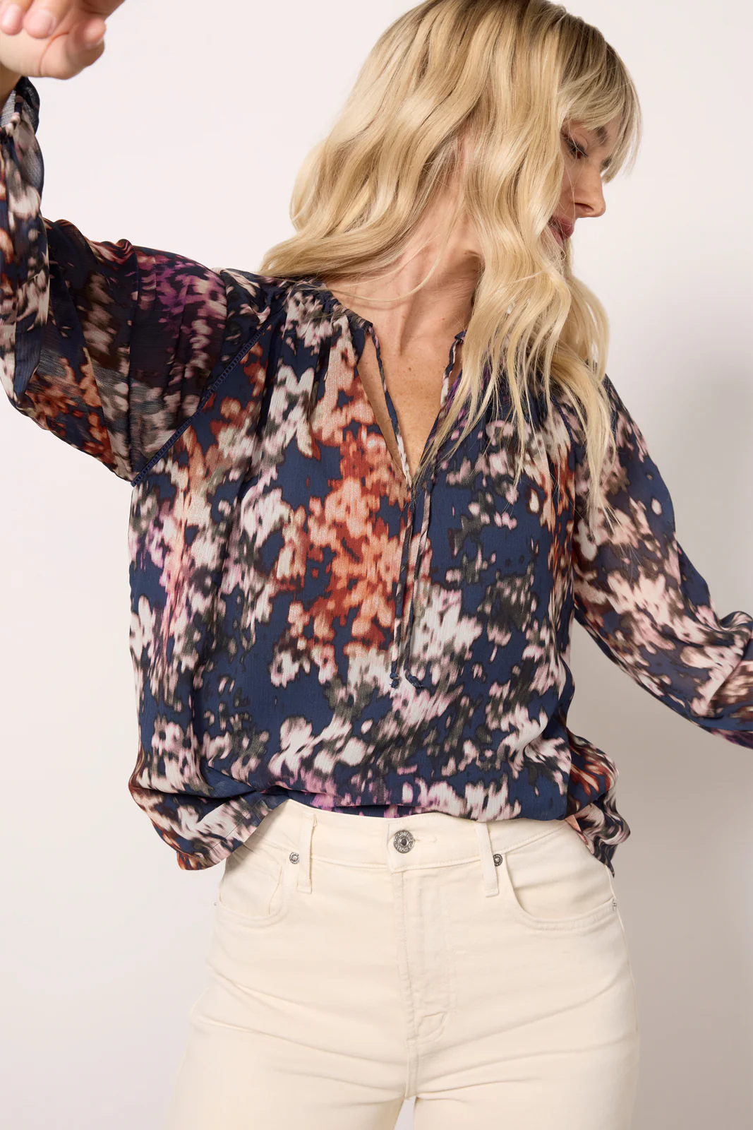Elsie Chiffon Blouse - Image 2