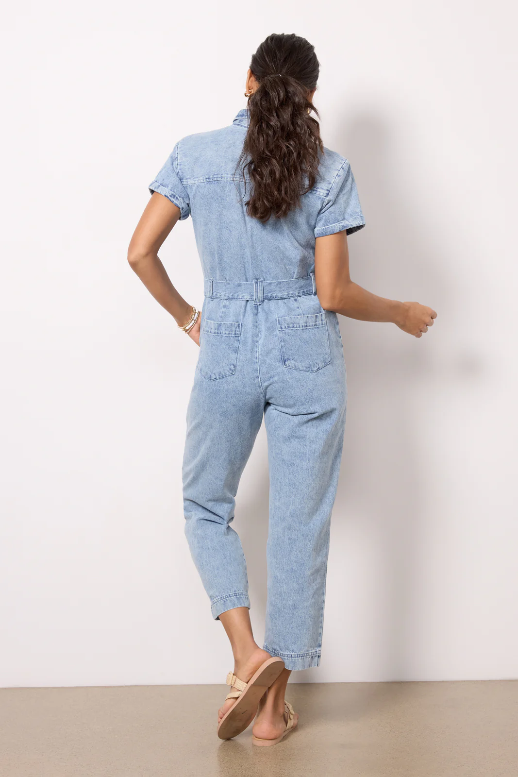 Erika Denim Jumpsuit - Image 2
