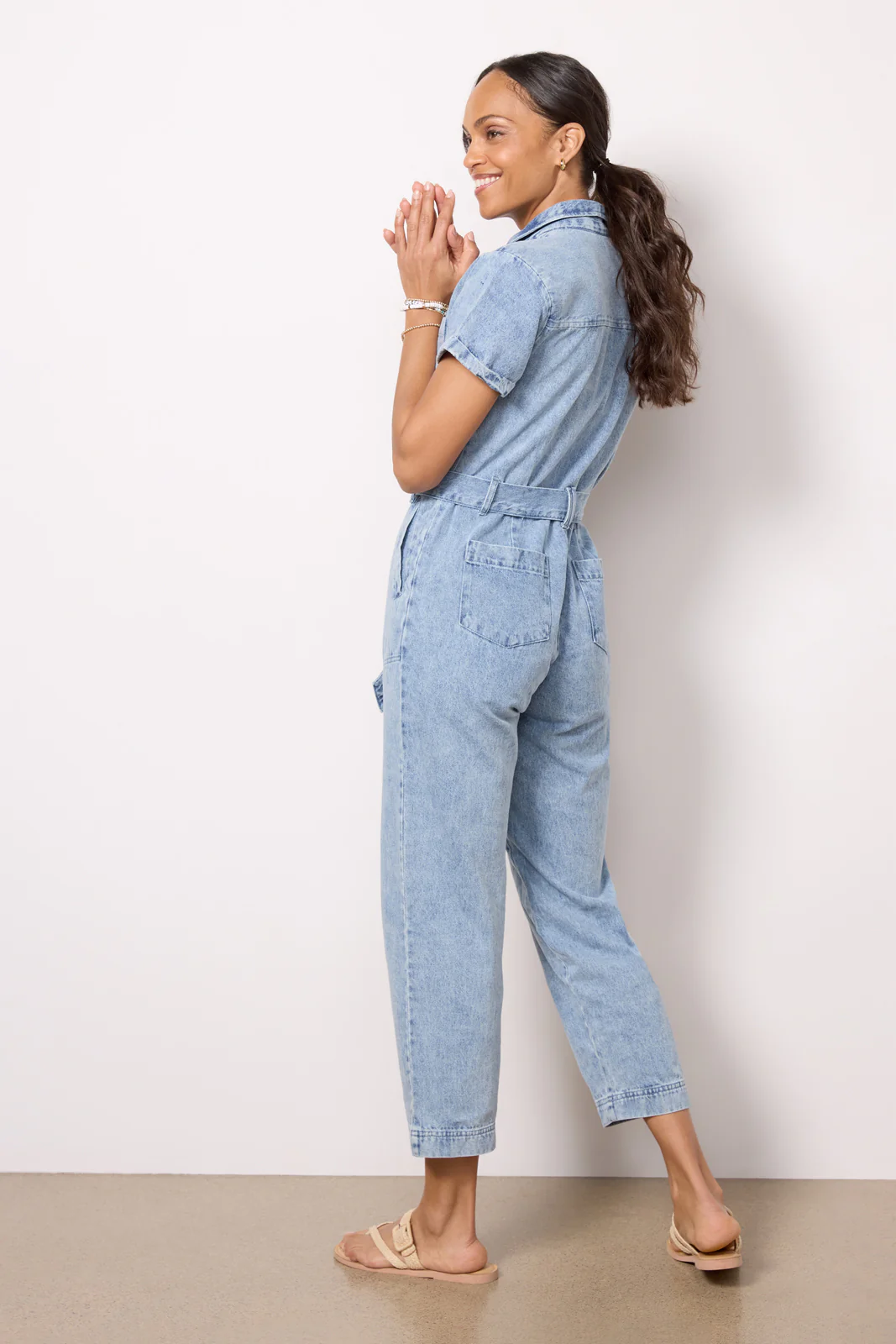 Erika Denim Jumpsuit - Image 5