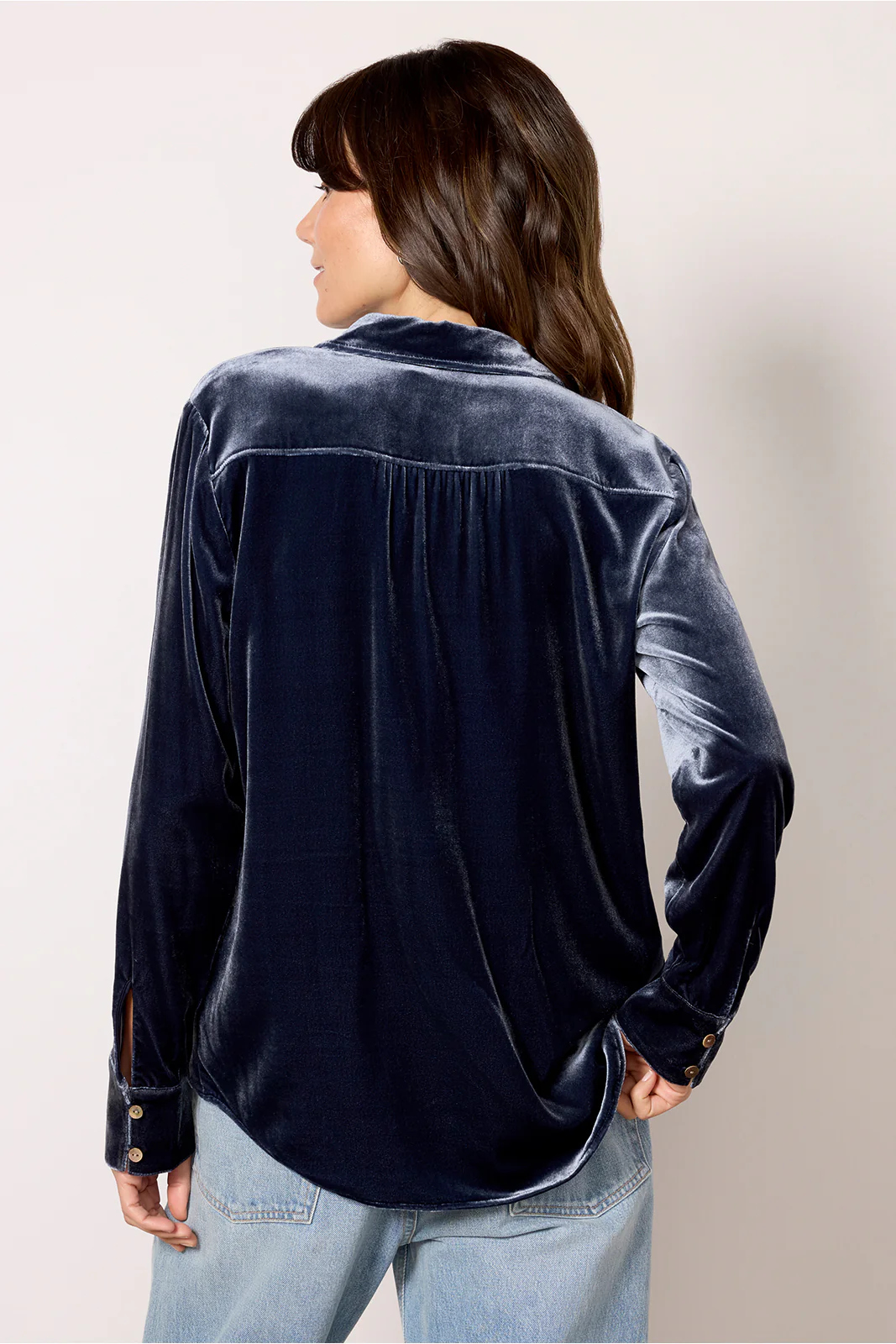Genevieve Velvet Shirt - Image 4