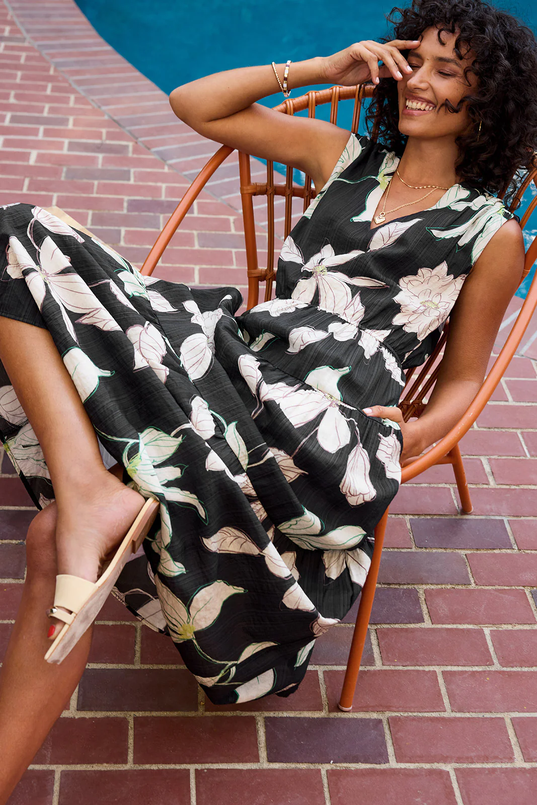 Georgia Floral Dress - Image 7