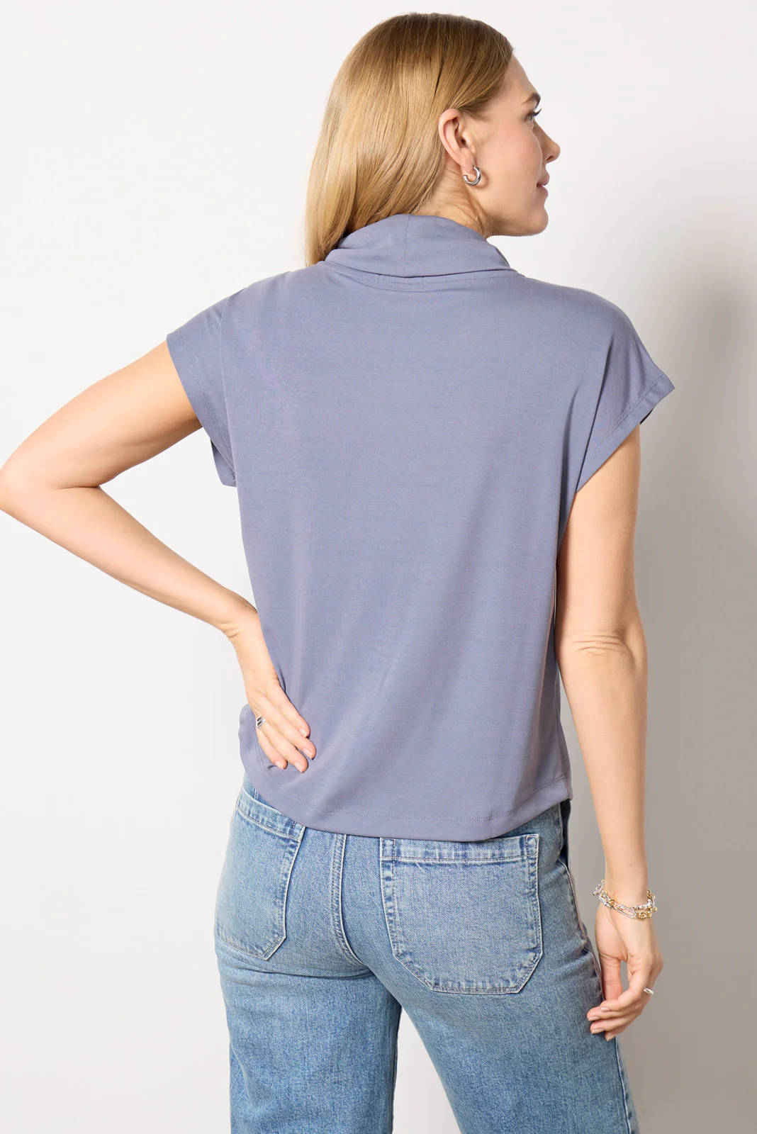 Gia Cowl Neck Top - Image 4