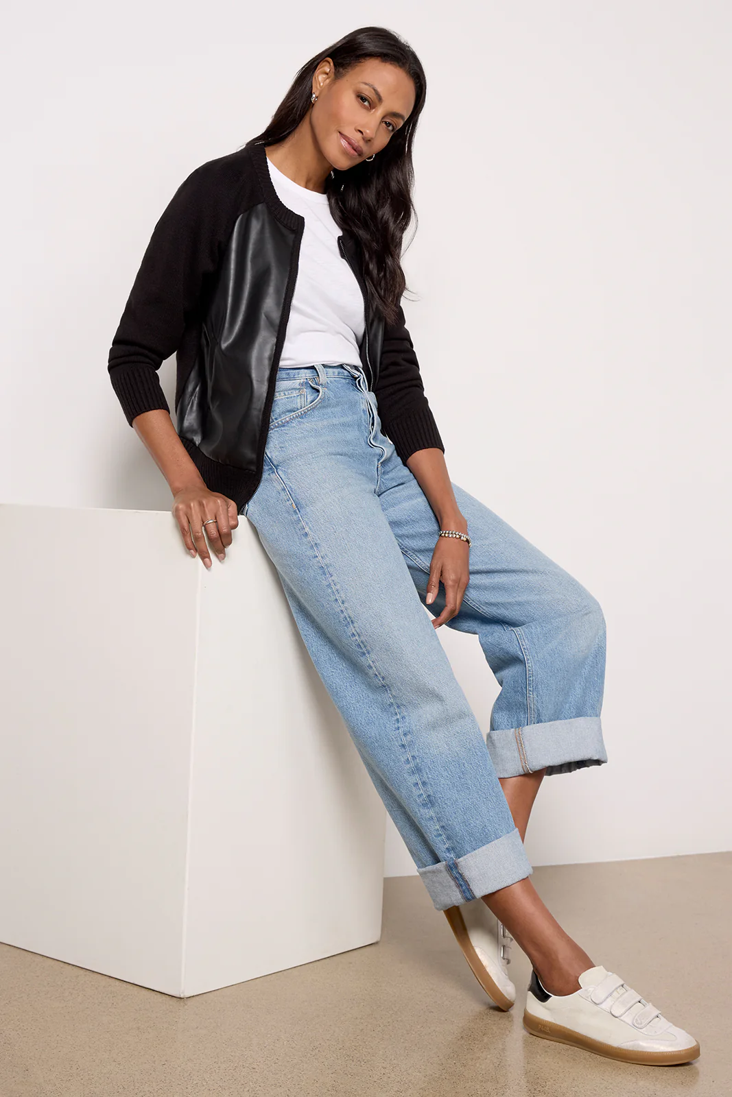 Harlow Bomber Cardigan - Image 2