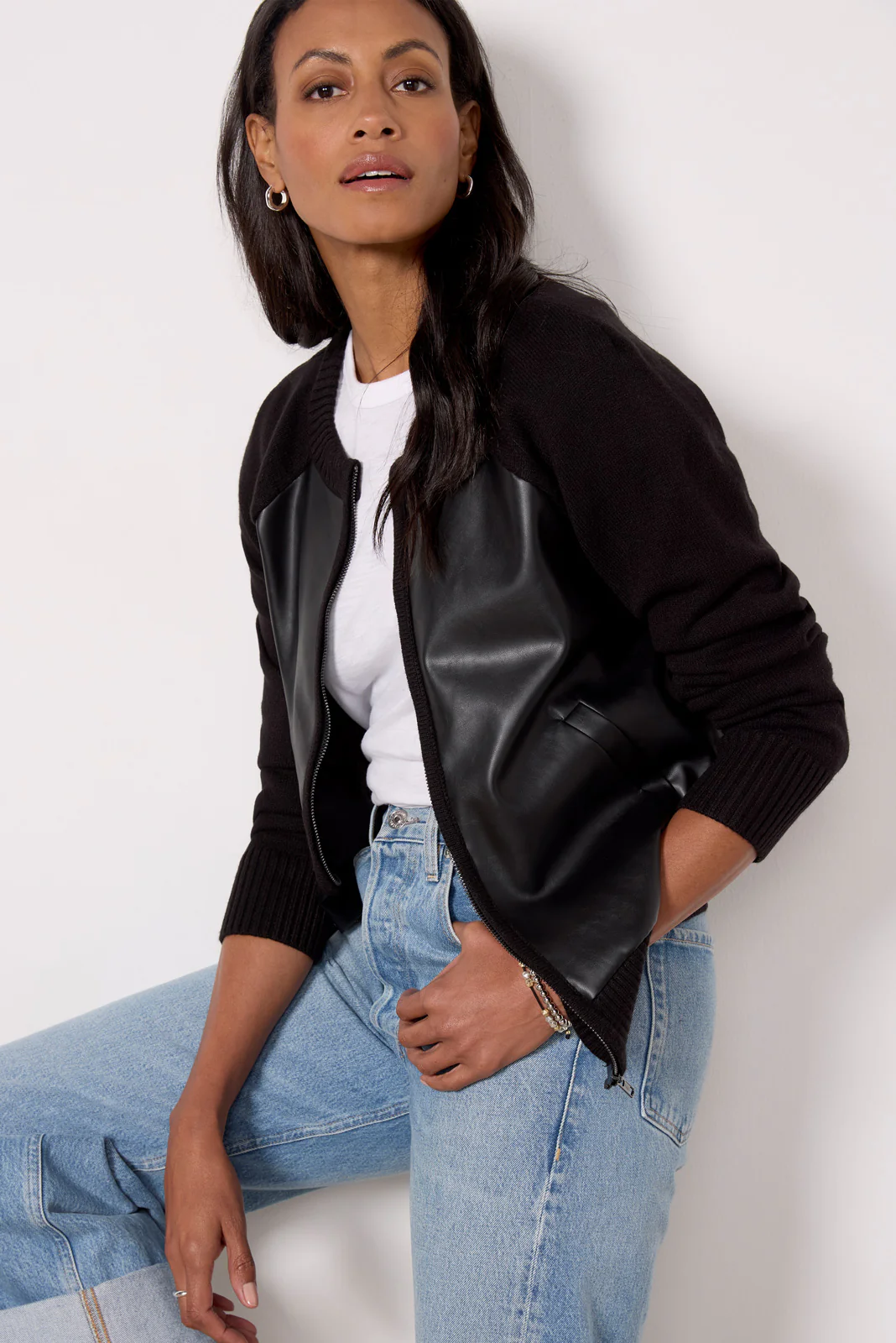 Harlow Bomber Cardigan - Image 5