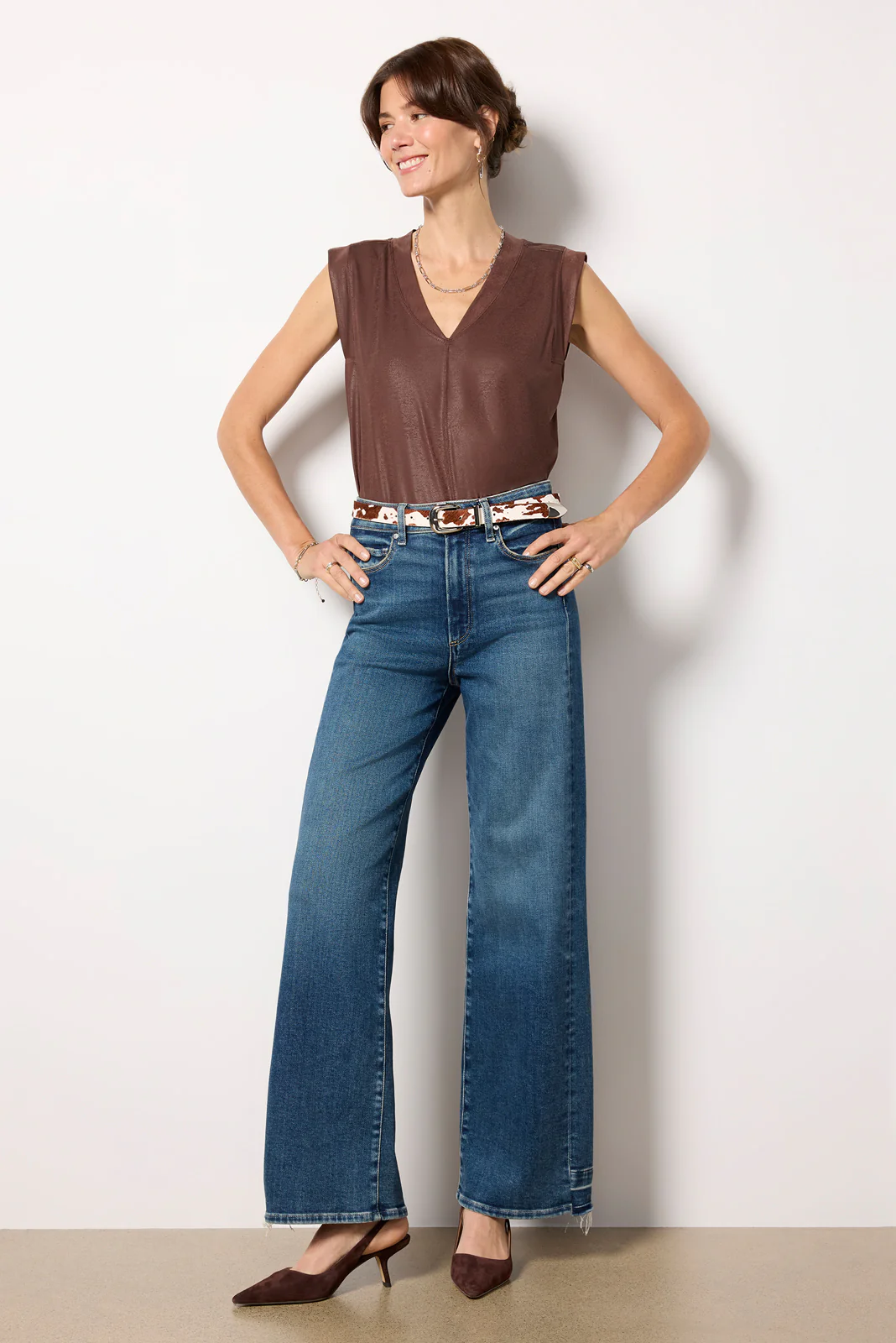 Harper Matte Coated Tee - Image 5