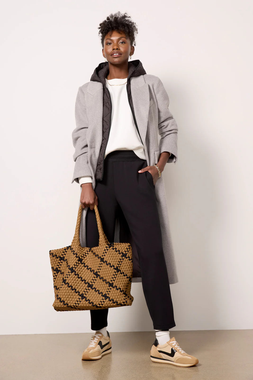 Jamie Quilted Hood Coat - Image 3