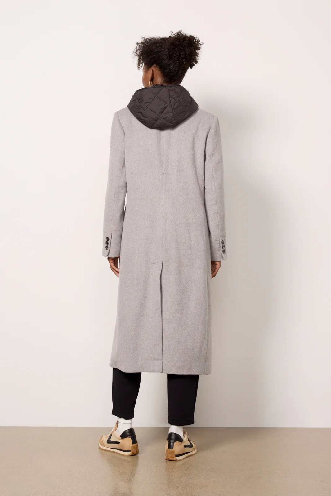 Jamie Quilted Hood Coat - Image 4