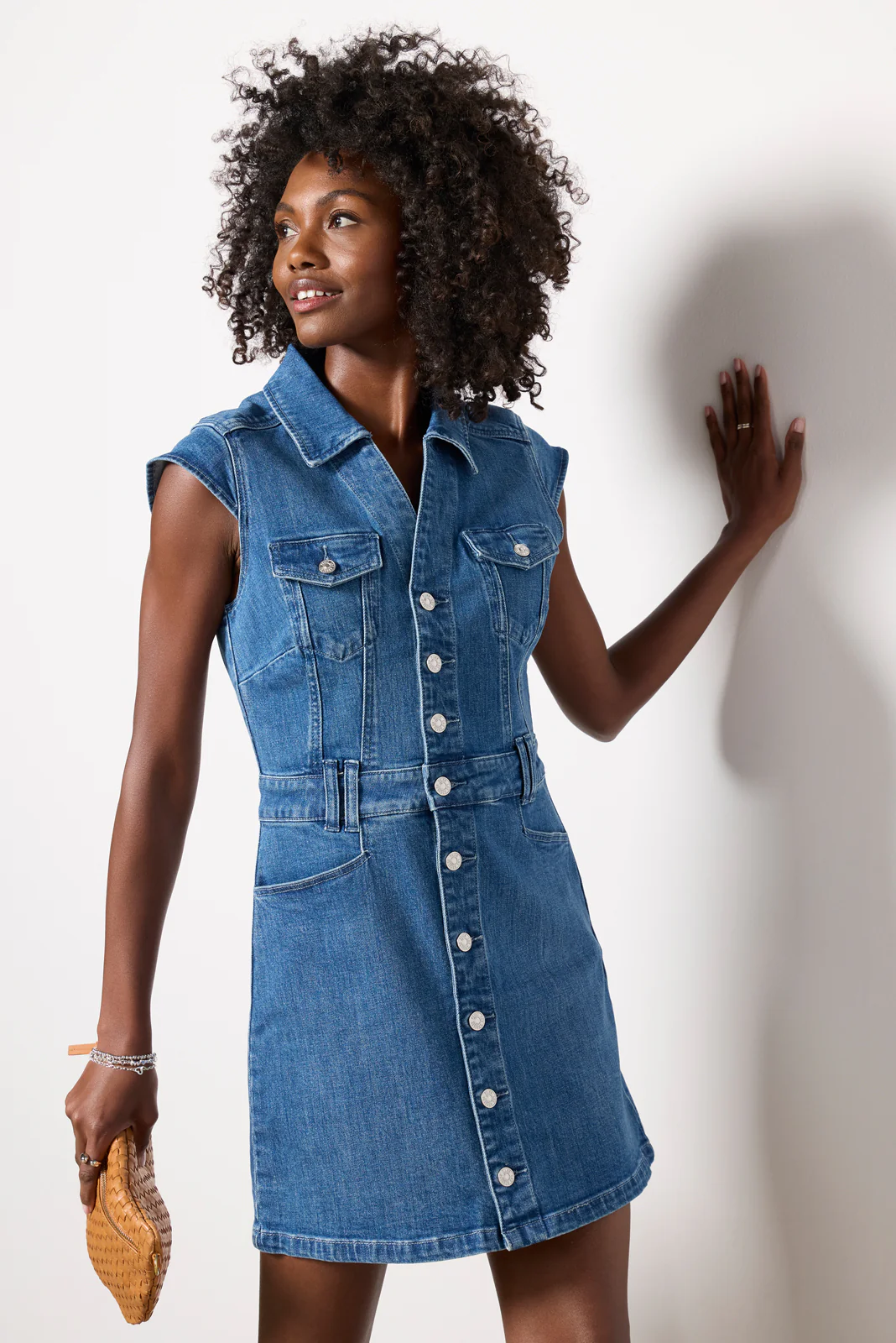 Jaxsyn Denim Dress - Image 3