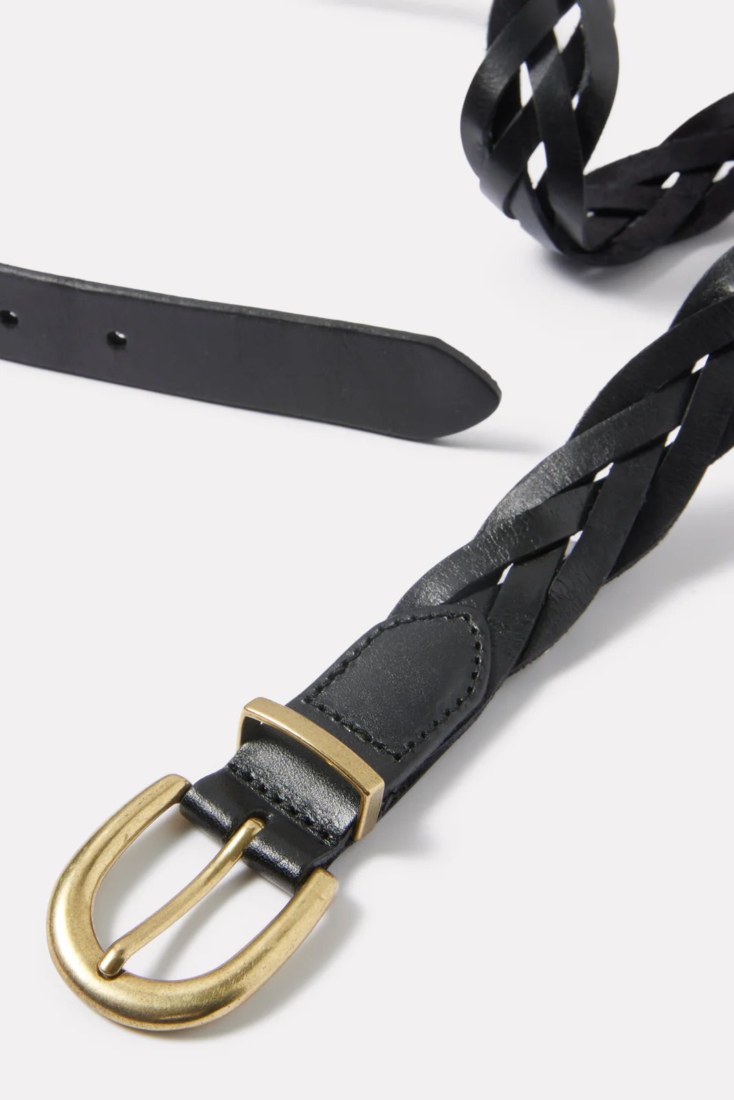 Jessa Skinny Braided Belt - Image 2