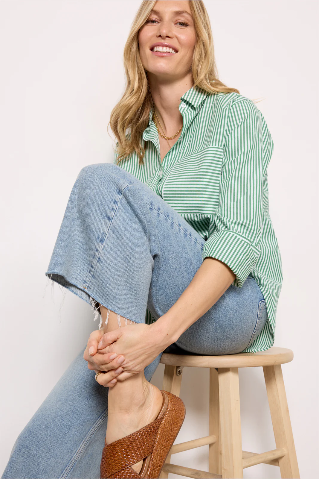 Kath Stripe Shirt - Image 5