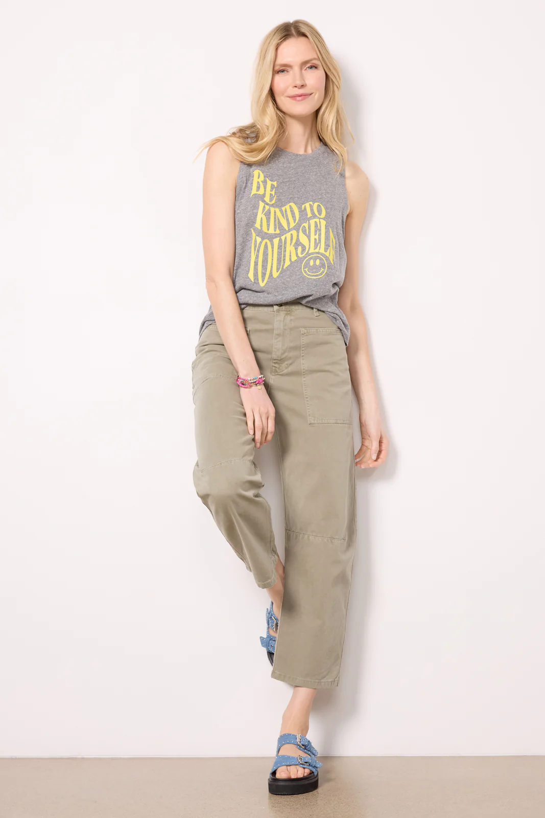 Kind Jade Muscle Tank - Image 2