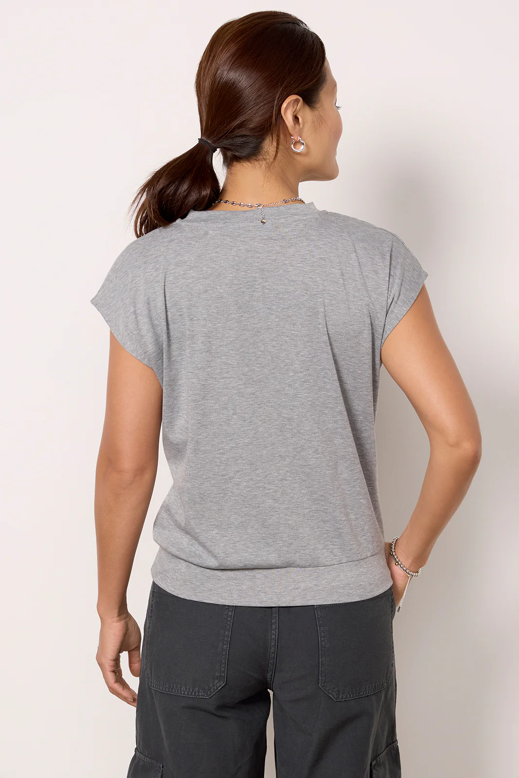 Lara Twist Muscle Tee - Image 4