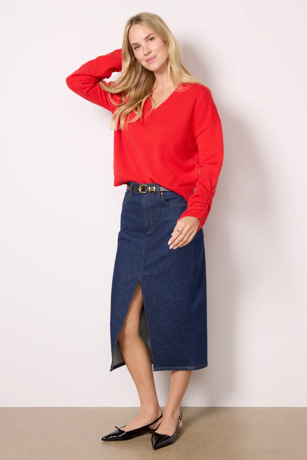 Latigo V Neck Sweater - Image 4