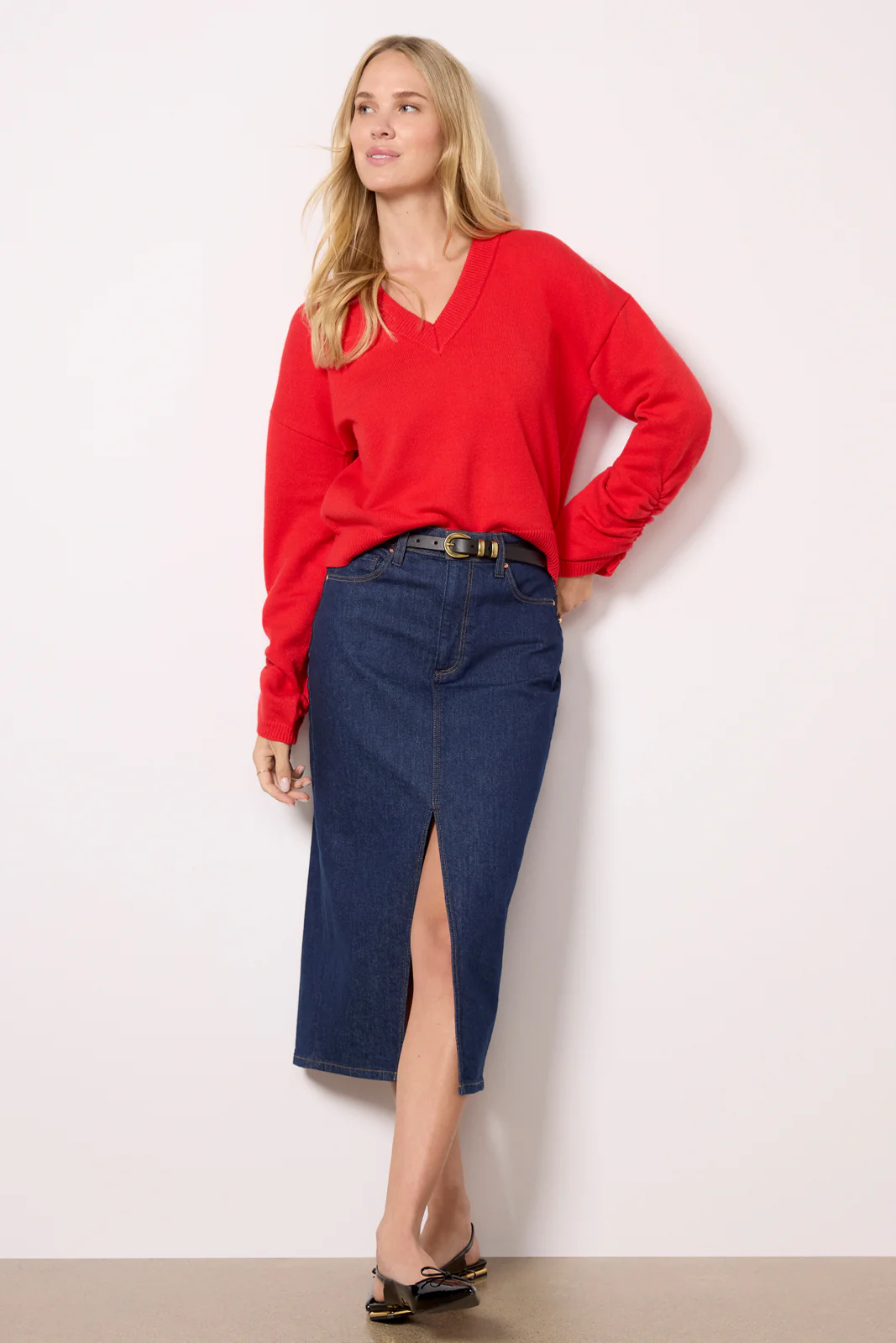 Latigo V Neck Sweater - Image 5