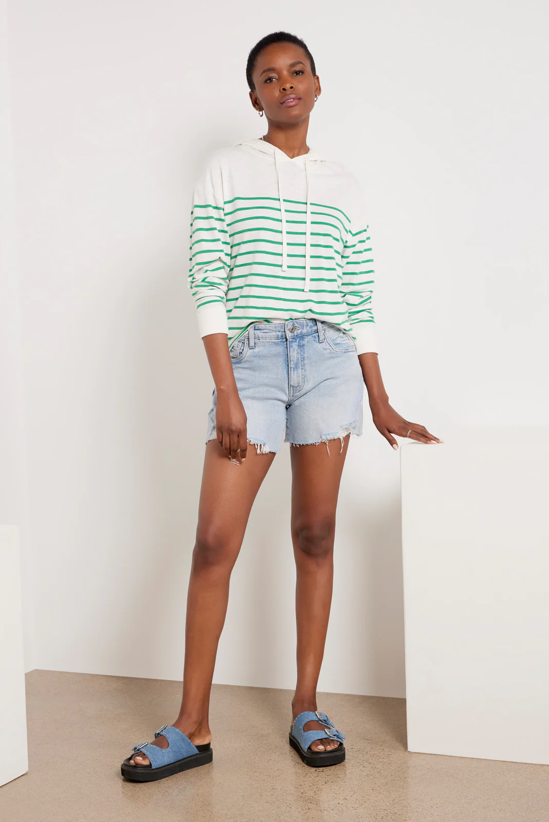 Libbie Stripe Hoodie - Image 3