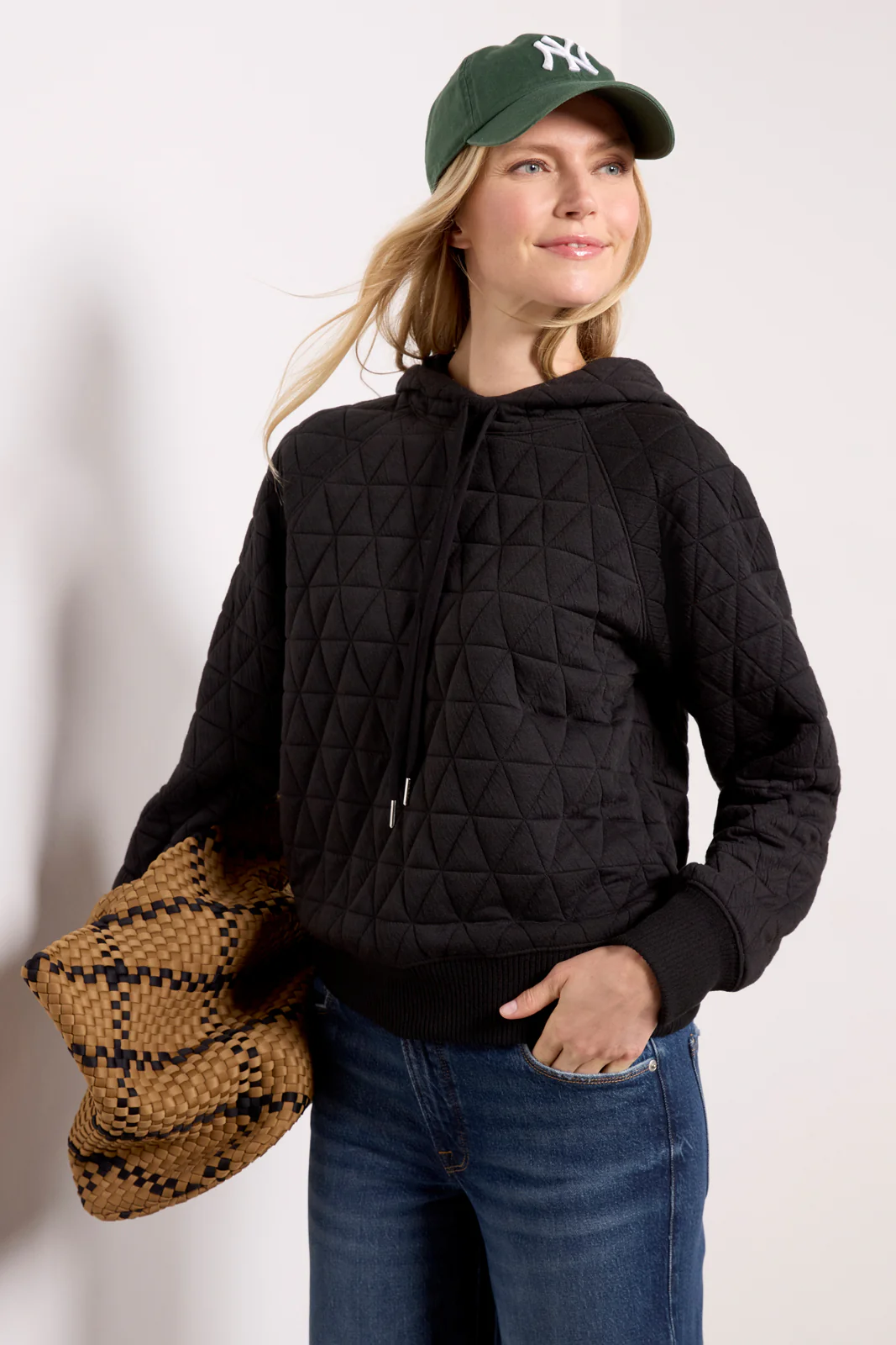 Lindsay Quilted Hoodie - Image 3