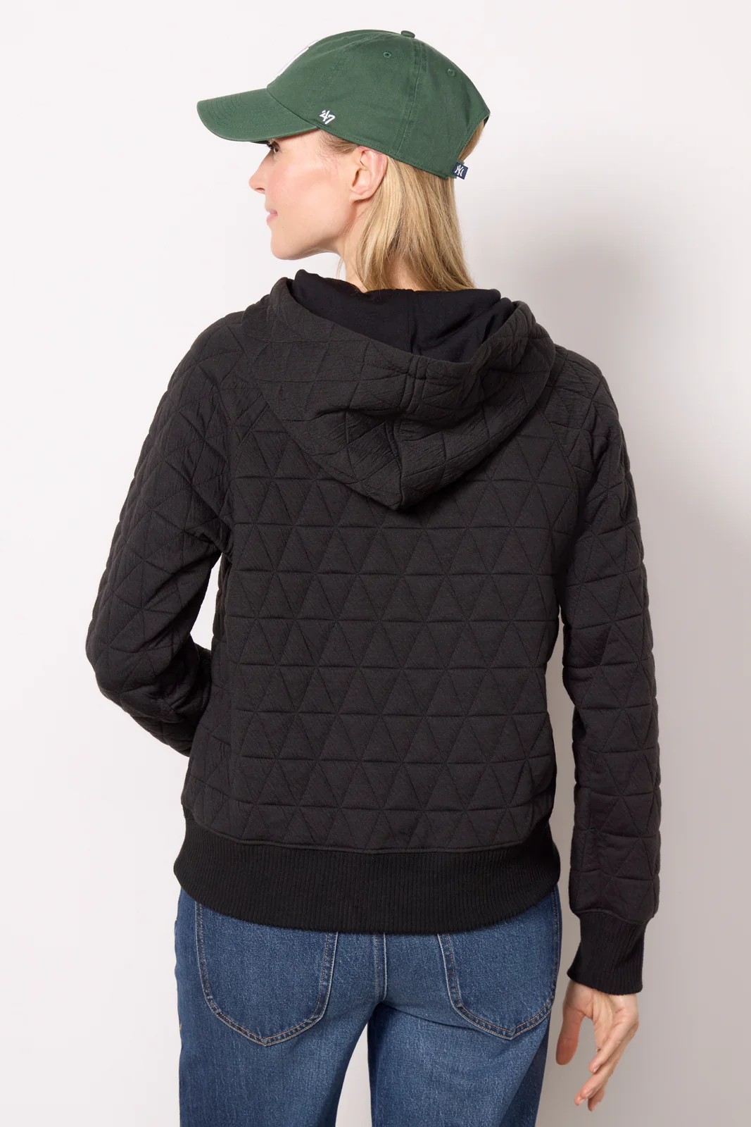 Lindsay Quilted Hoodie - Image 4