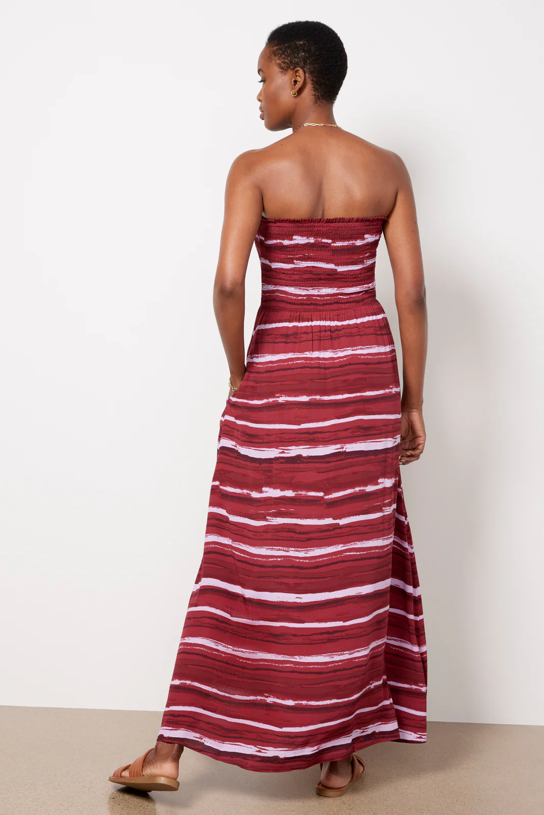 Lydia Strapless Dress - Image 4