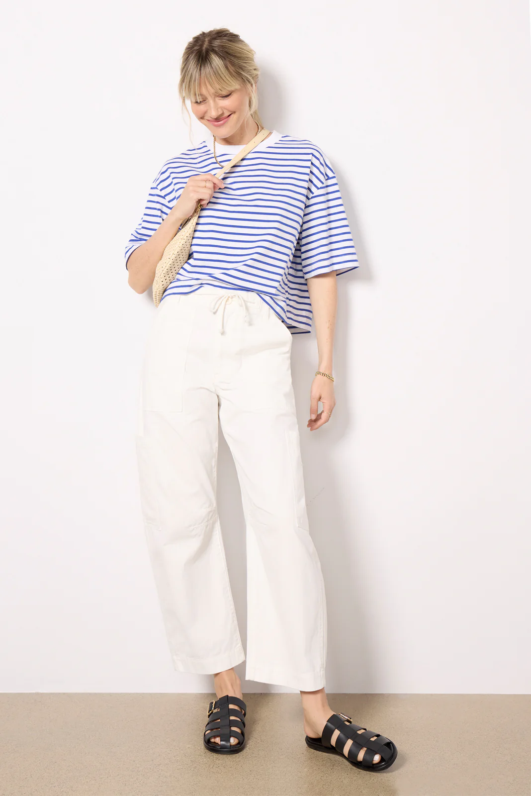 Mae Stripe Tee - Image 3