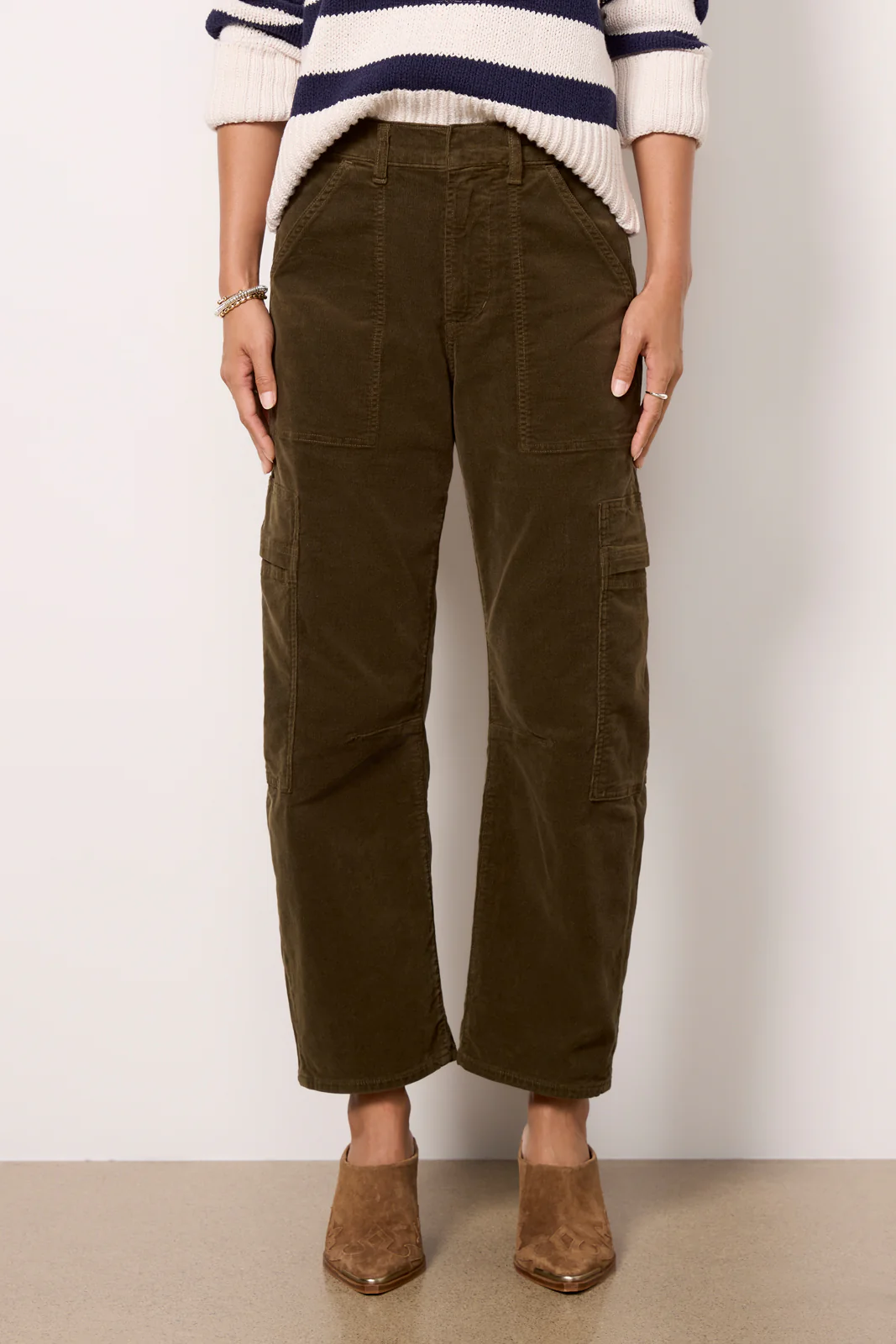 Marcelle Corduroy Cargo Pant - Image 5