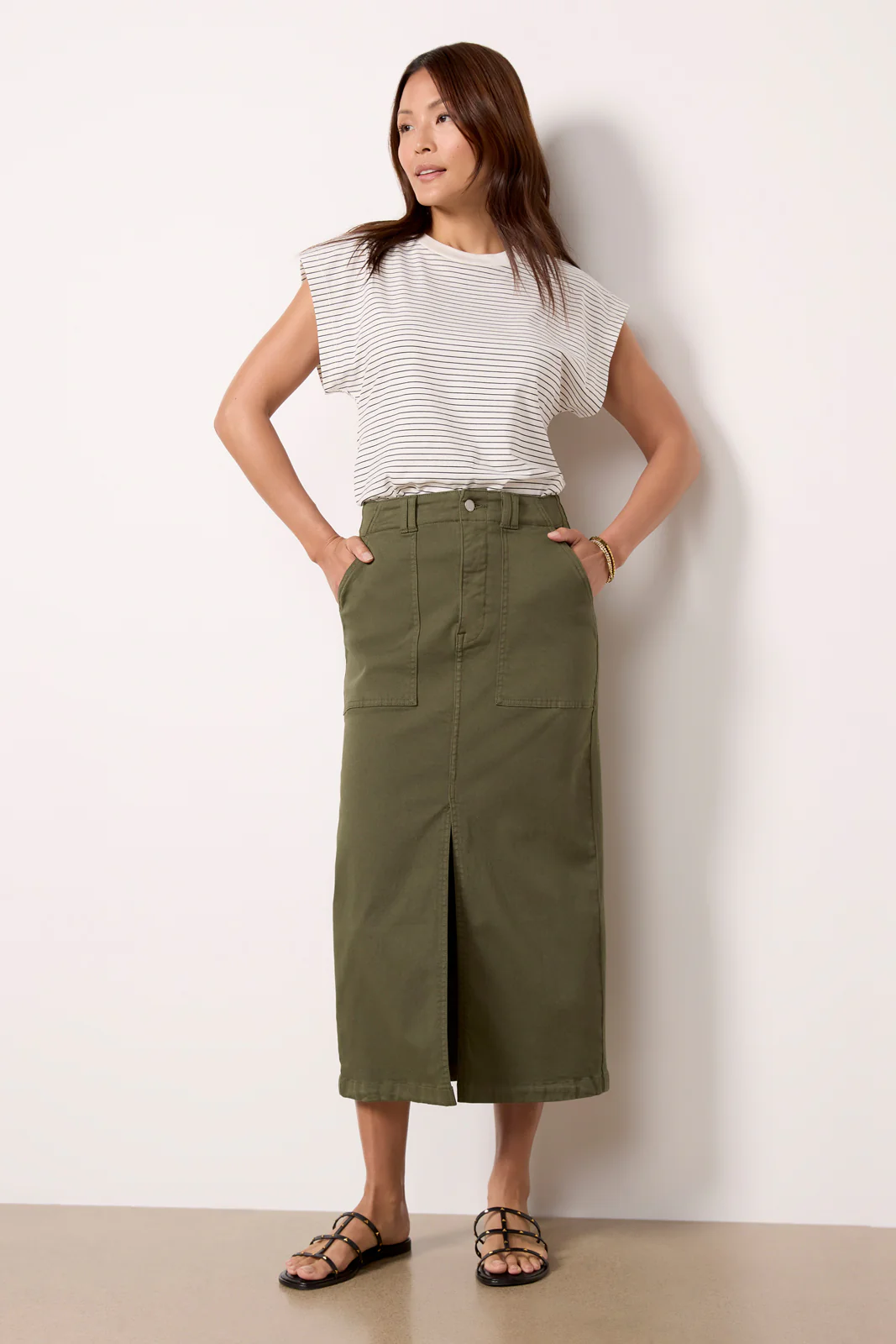 Marina Stripe Tee - Image 3