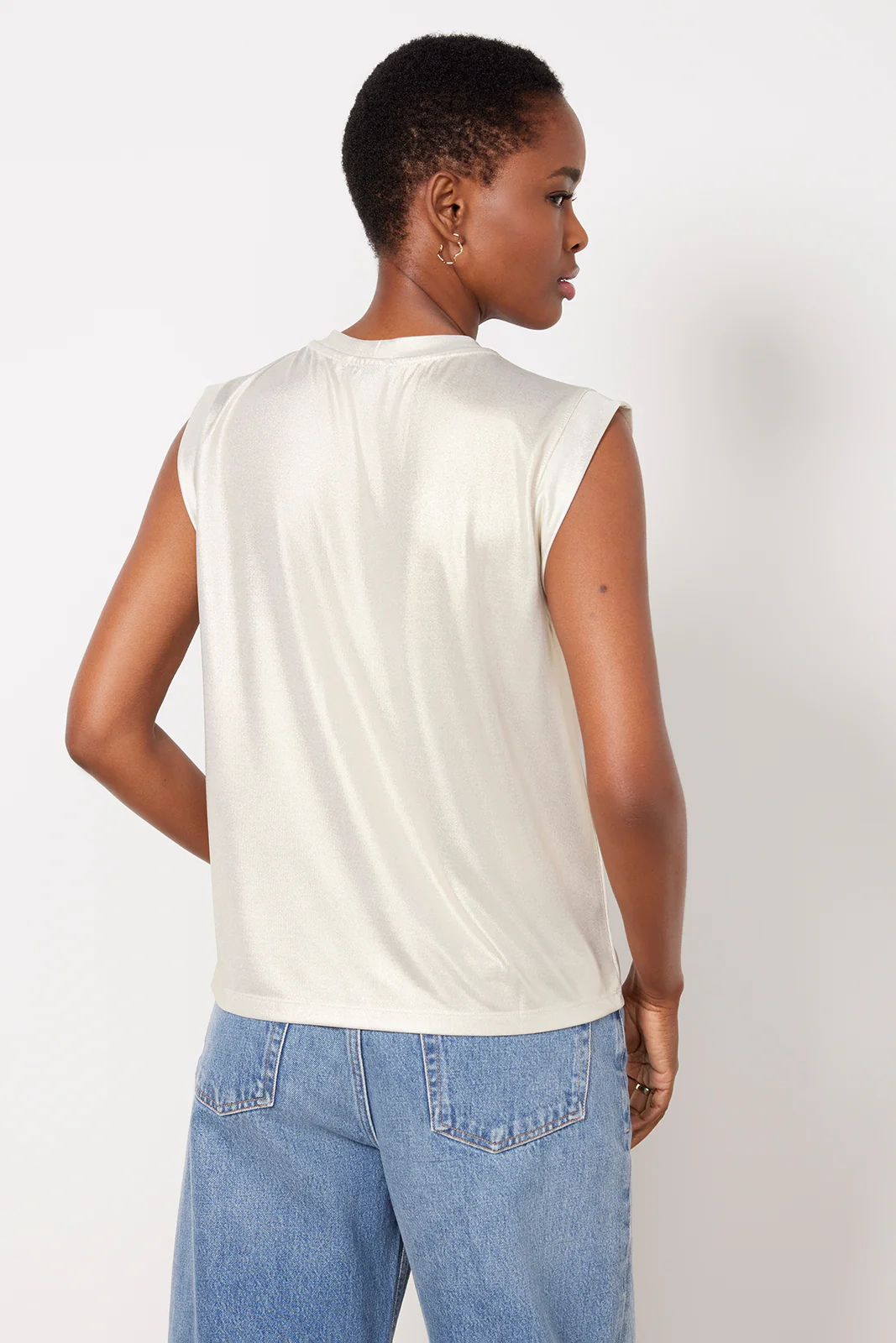 Mia Shimmer Muscle Tank - Image 4