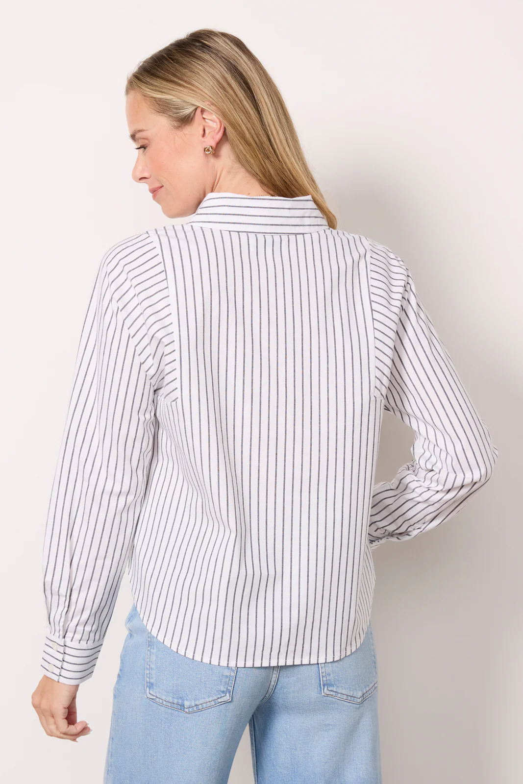 Mia Stripe Shirt - Image 4