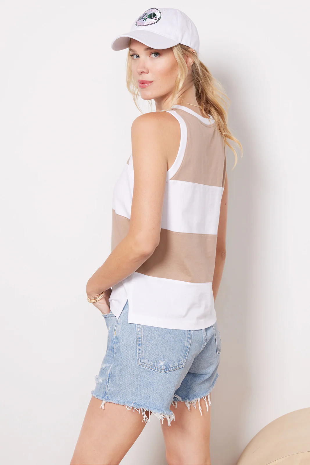 Miles Stripe Tank - Image 4