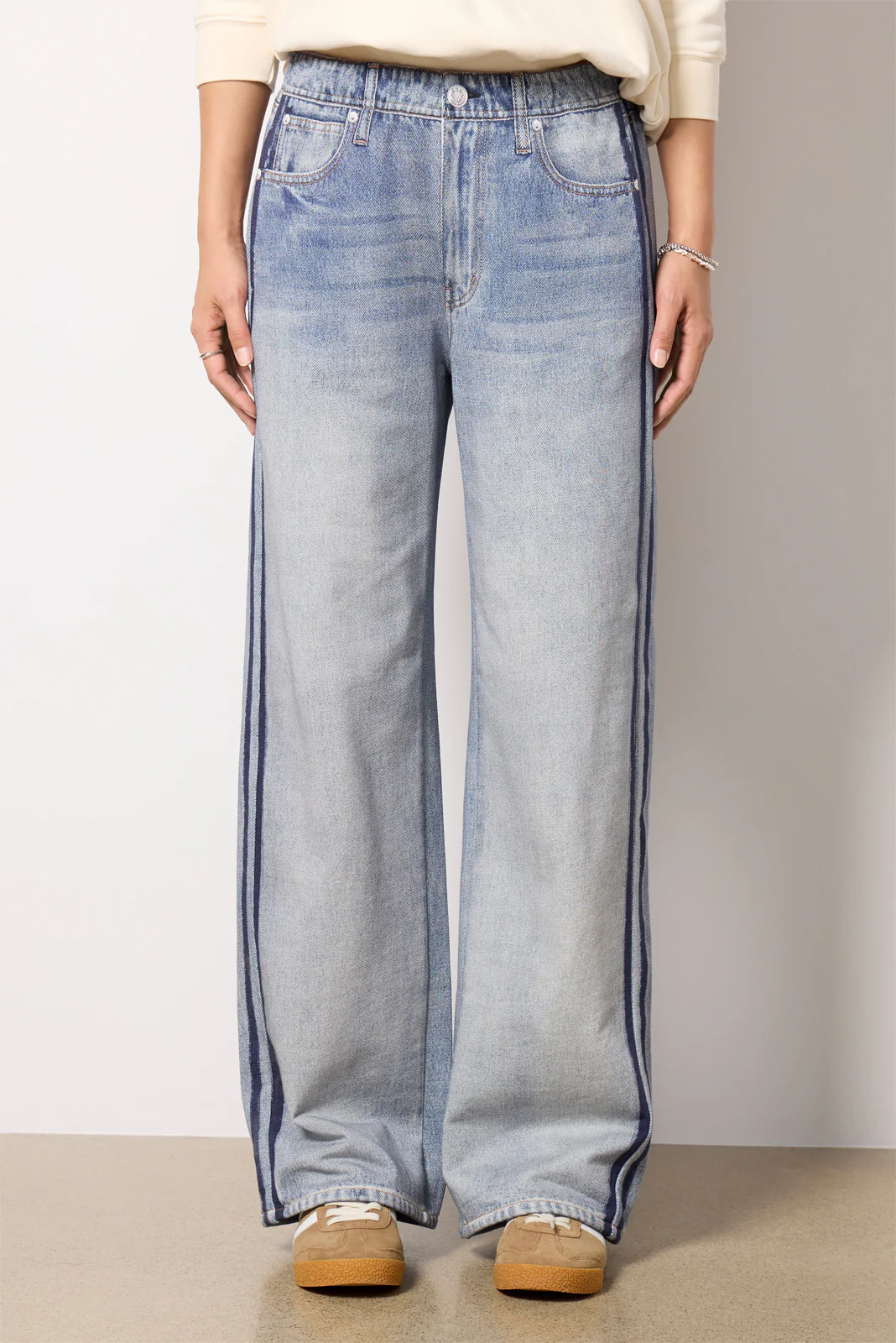 Miramar Wide Leg Track Pant - Image 6