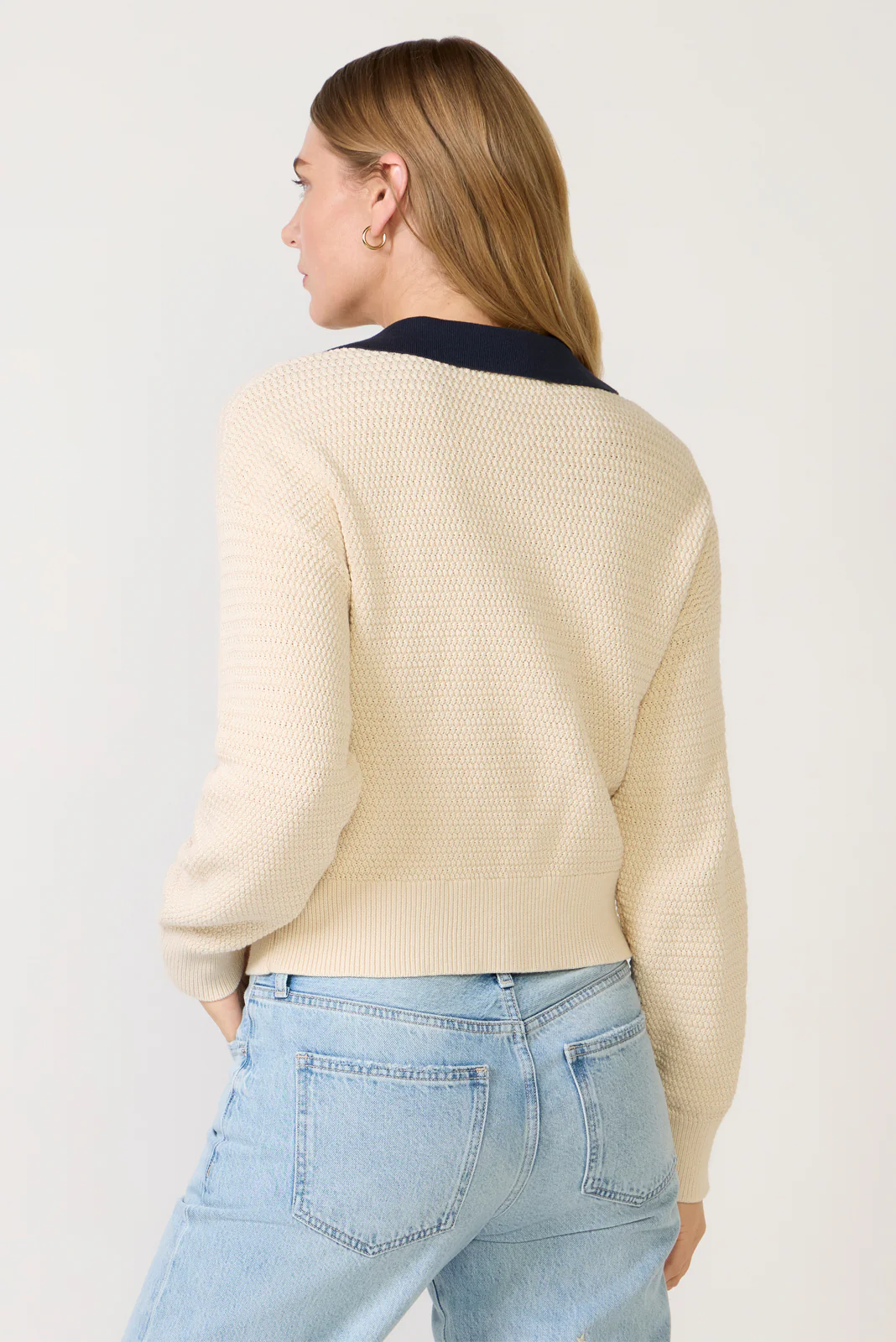 Mozart Contrast Texture Knit - Image 4