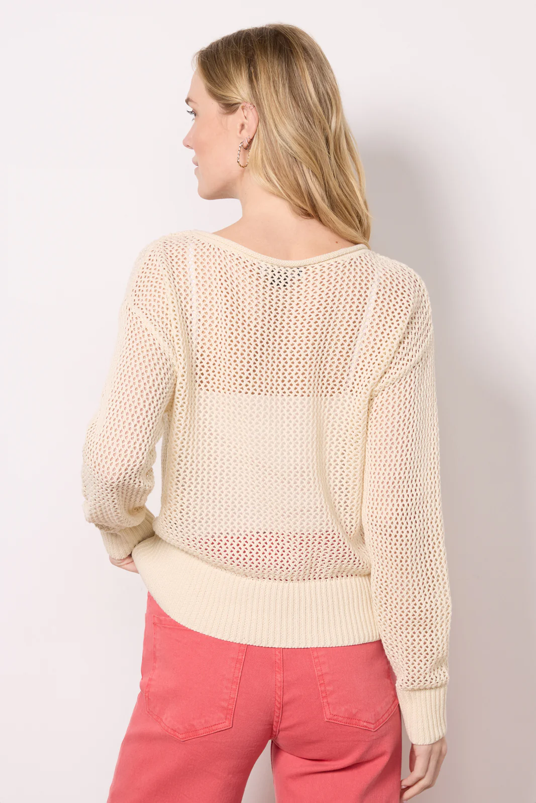 Open Knit Sweater - Image 3